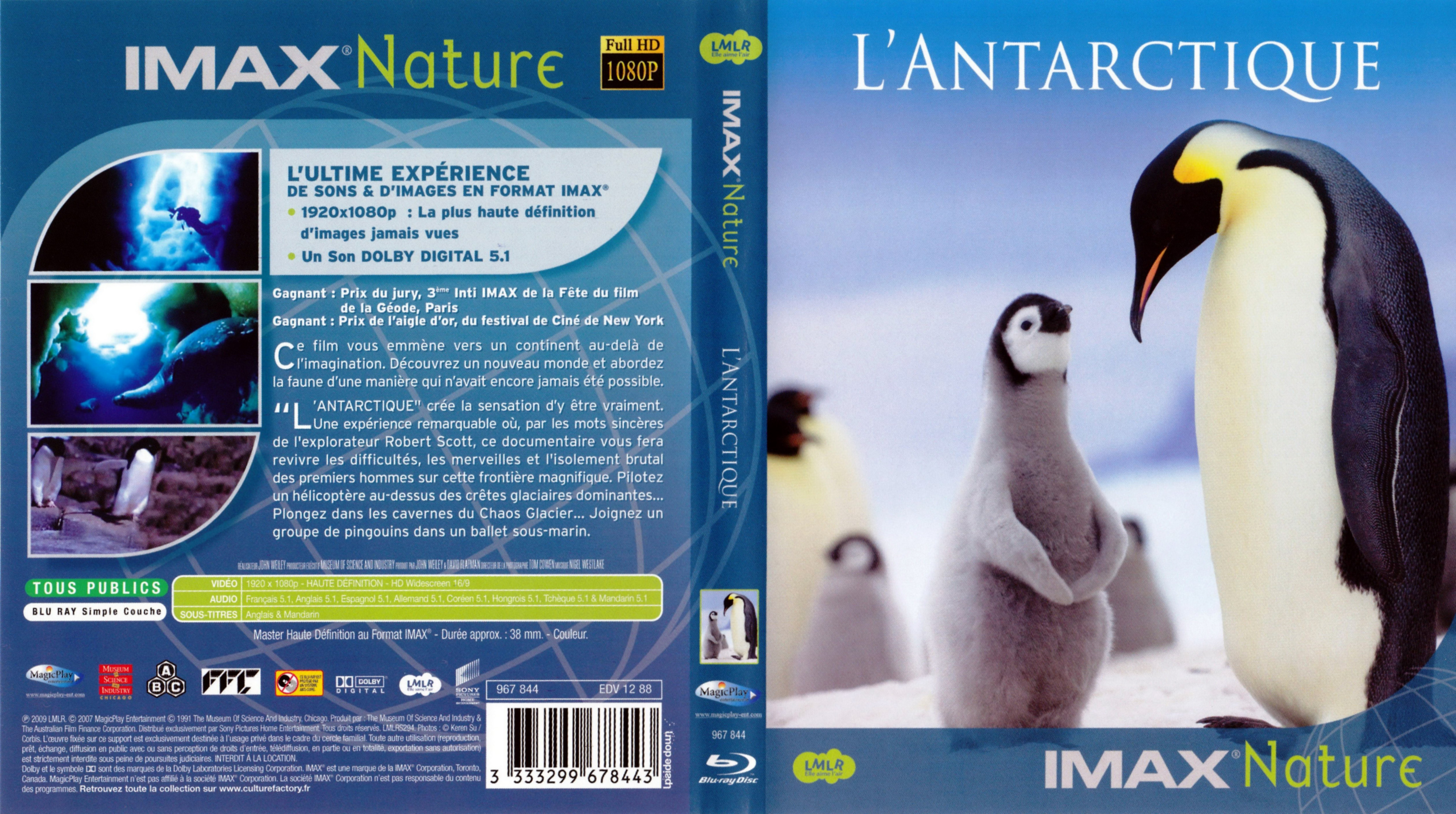 Jaquette DVD Imax nature - L