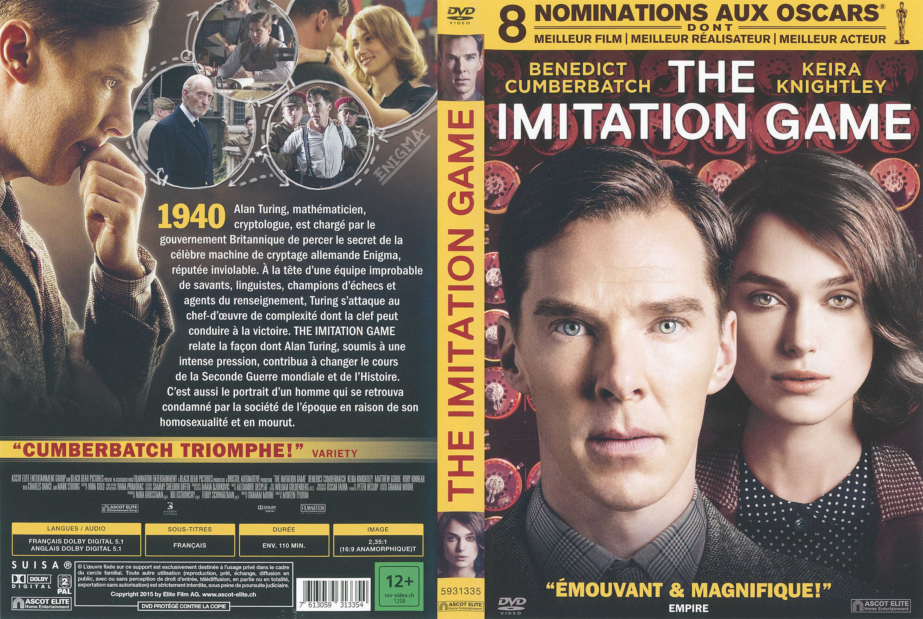 Jaquette DVD Imitation game v2