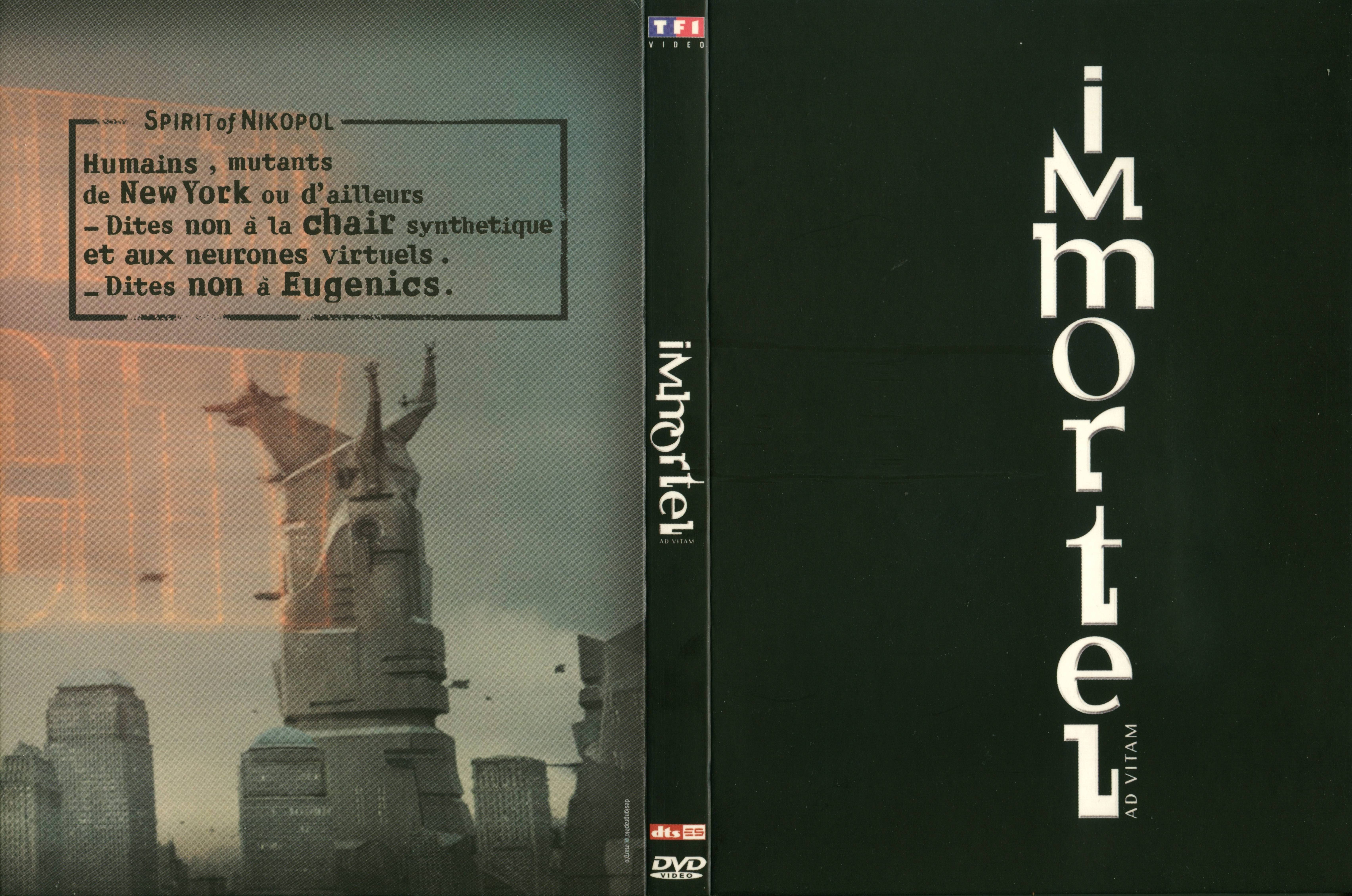 Jaquette DVD Immortel v2