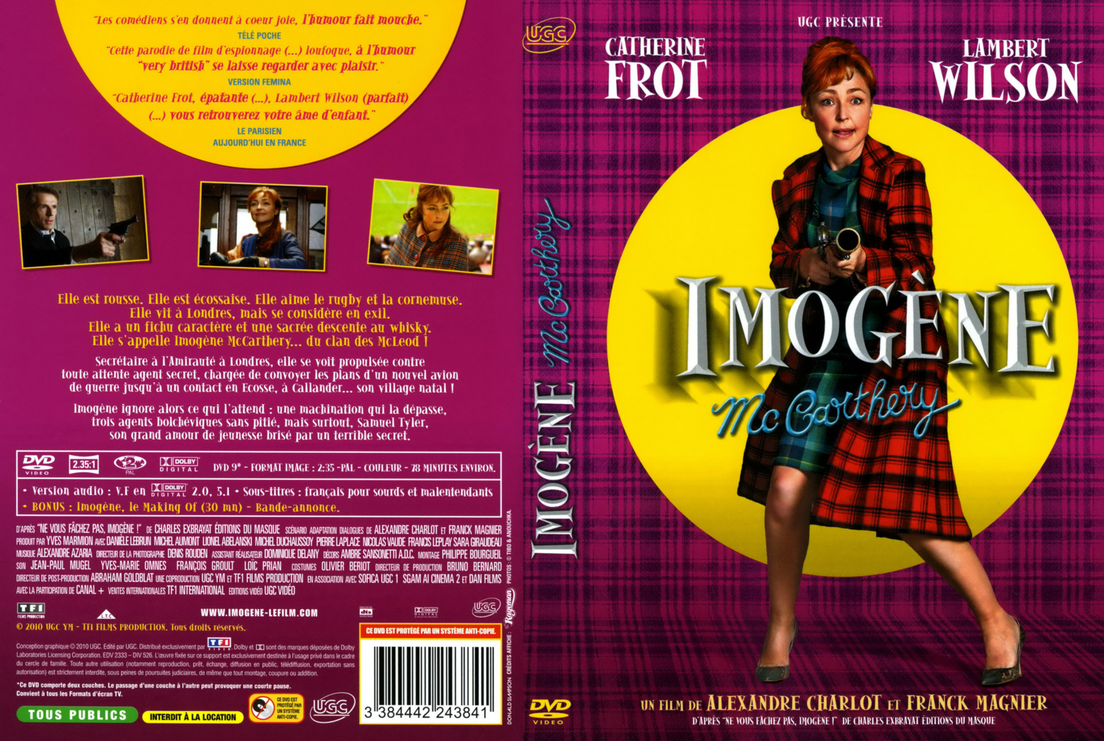 Jaquette DVD Imogene McCarthery