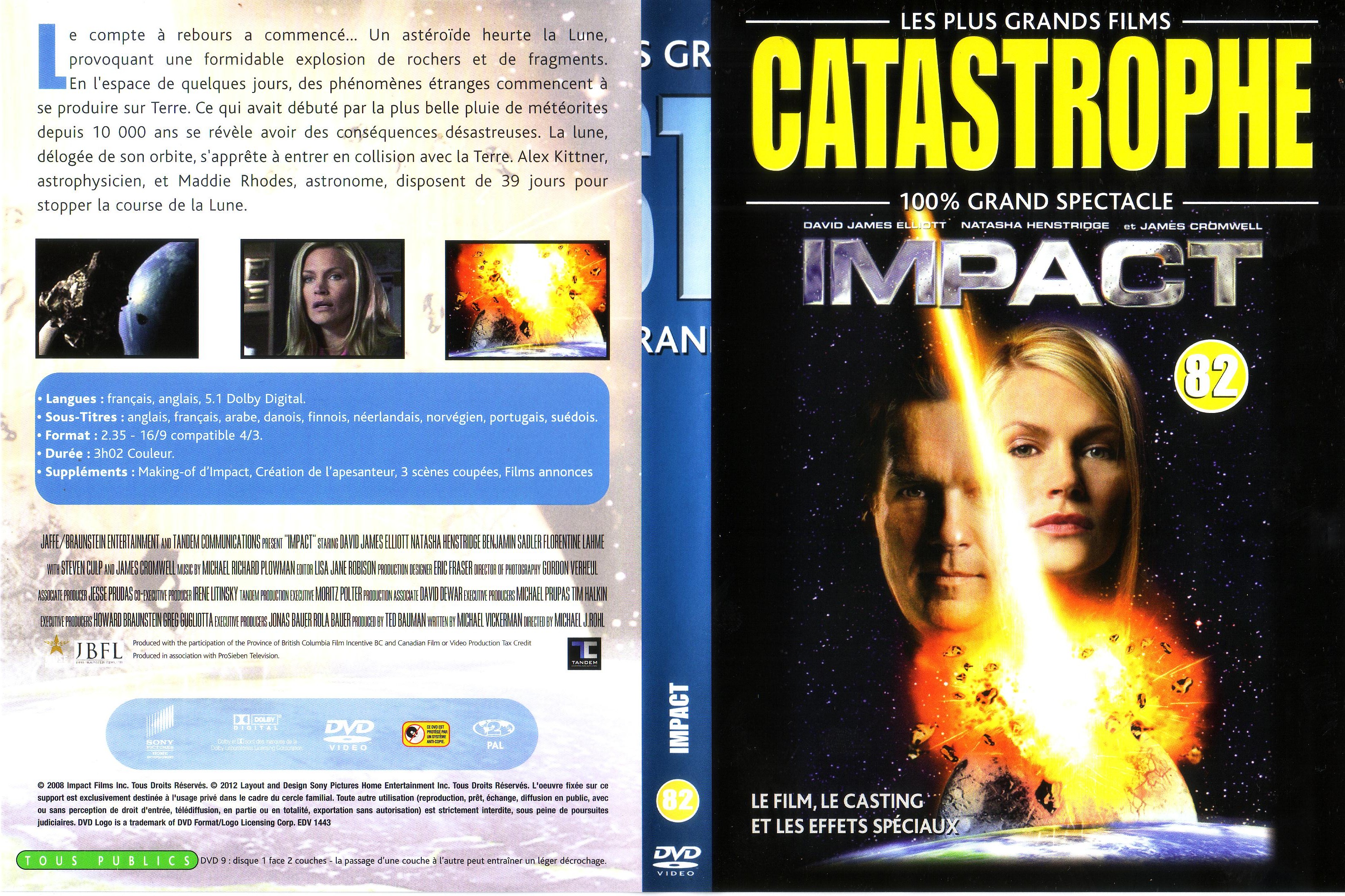 Jaquette DVD Impact (2008)
