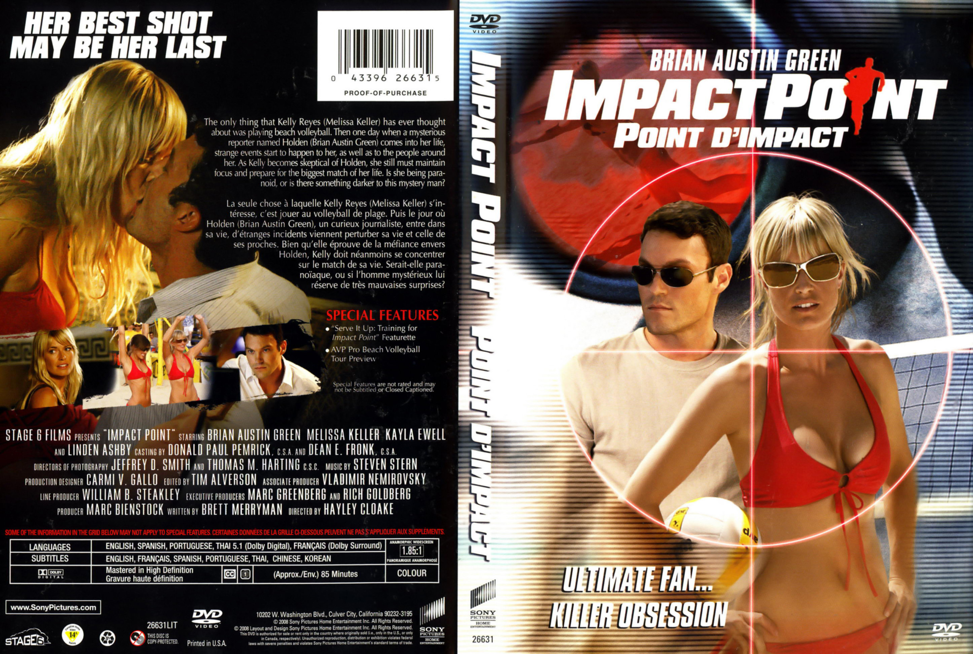 Jaquette DVD Impact point - Point d