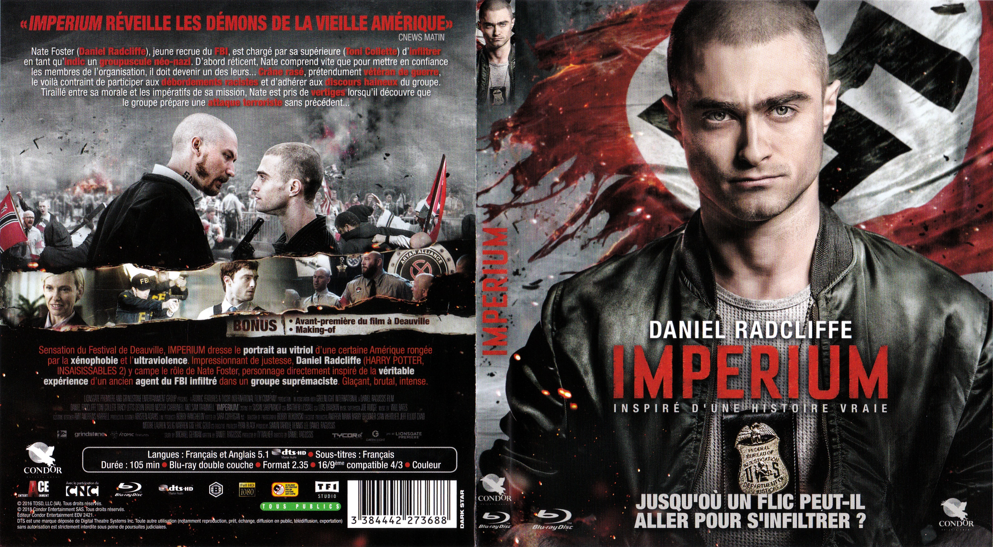 Jaquette DVD Imperium (BLU-RAY)