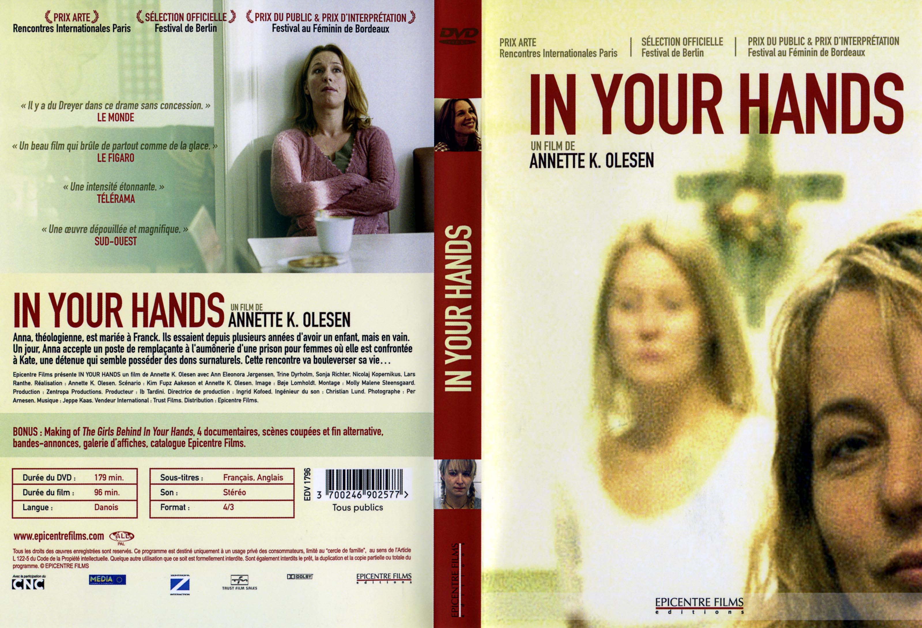 Jaquette DVD In your hands