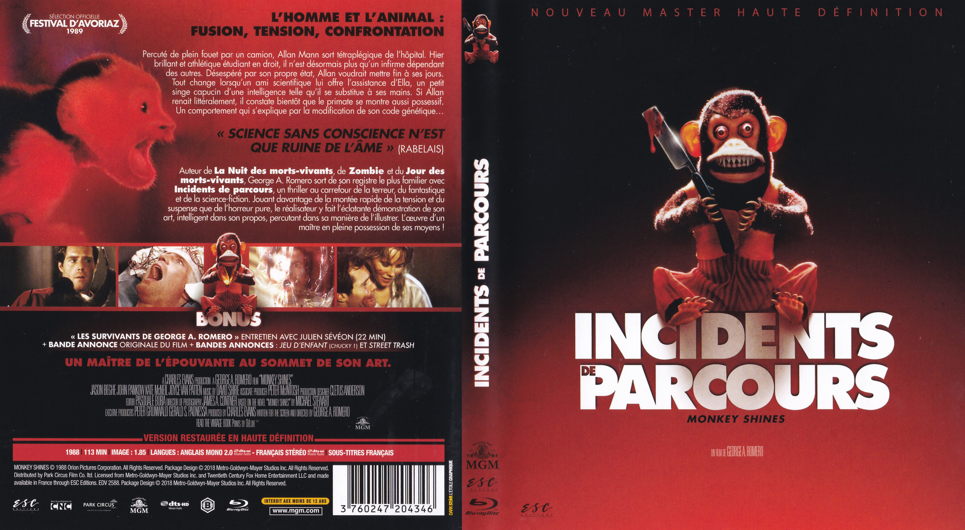 Jaquette DVD Incidents de parcours (BLU-RAY)