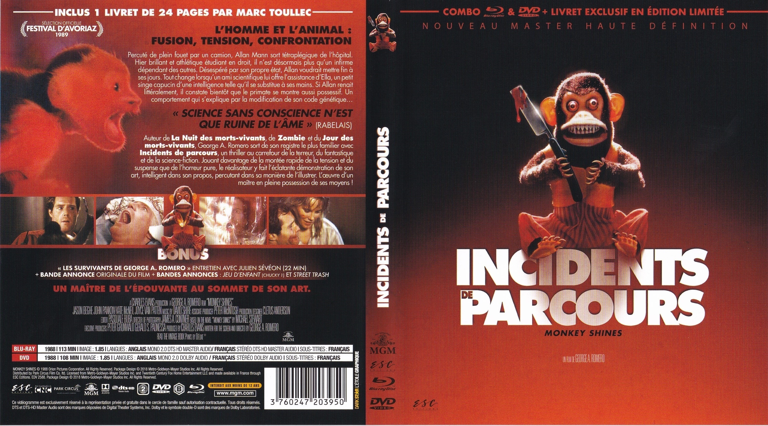 Jaquette DVD Incidents de parcours (BLU-RAY) v2