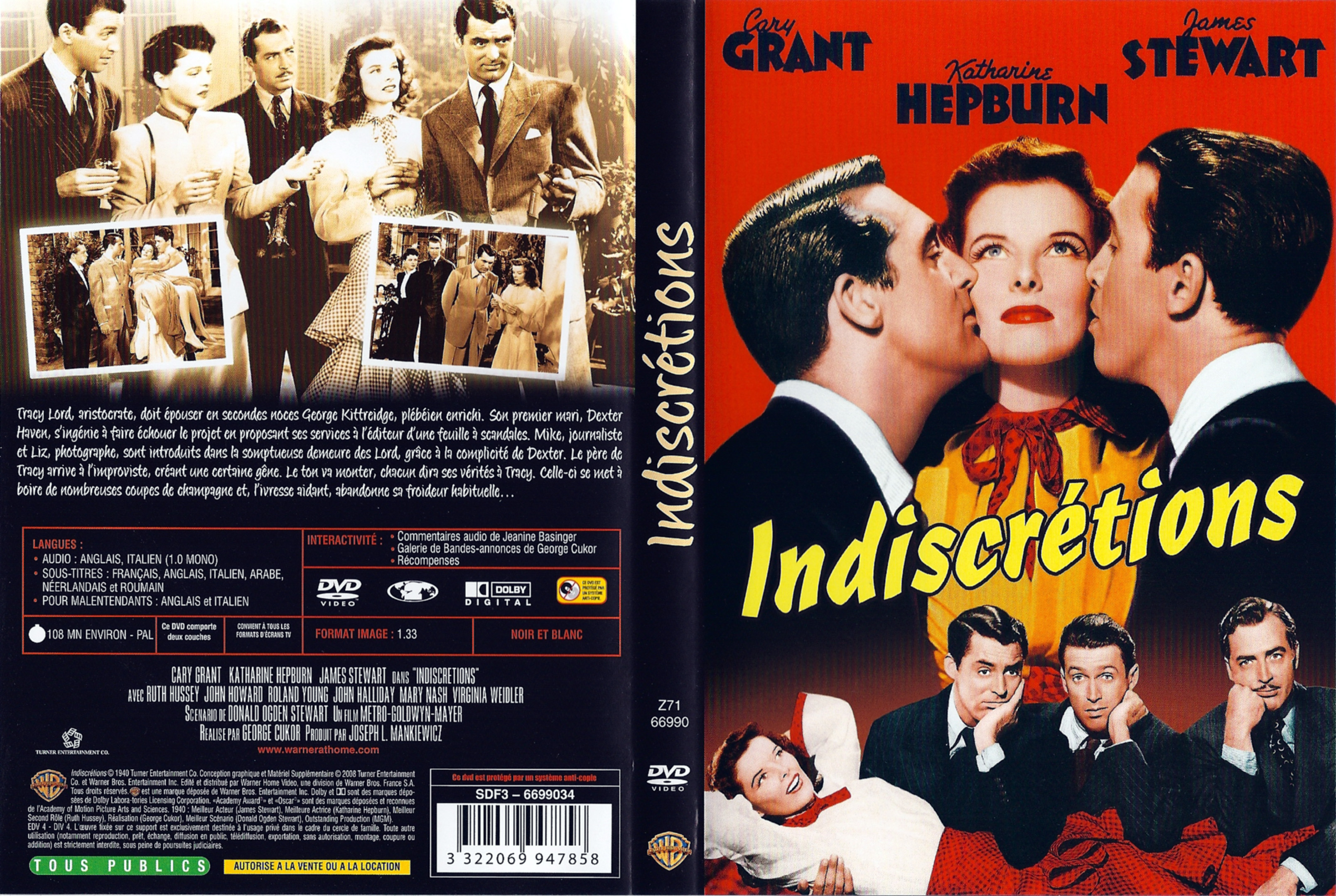 Jaquette DVD Indiscrtions v2