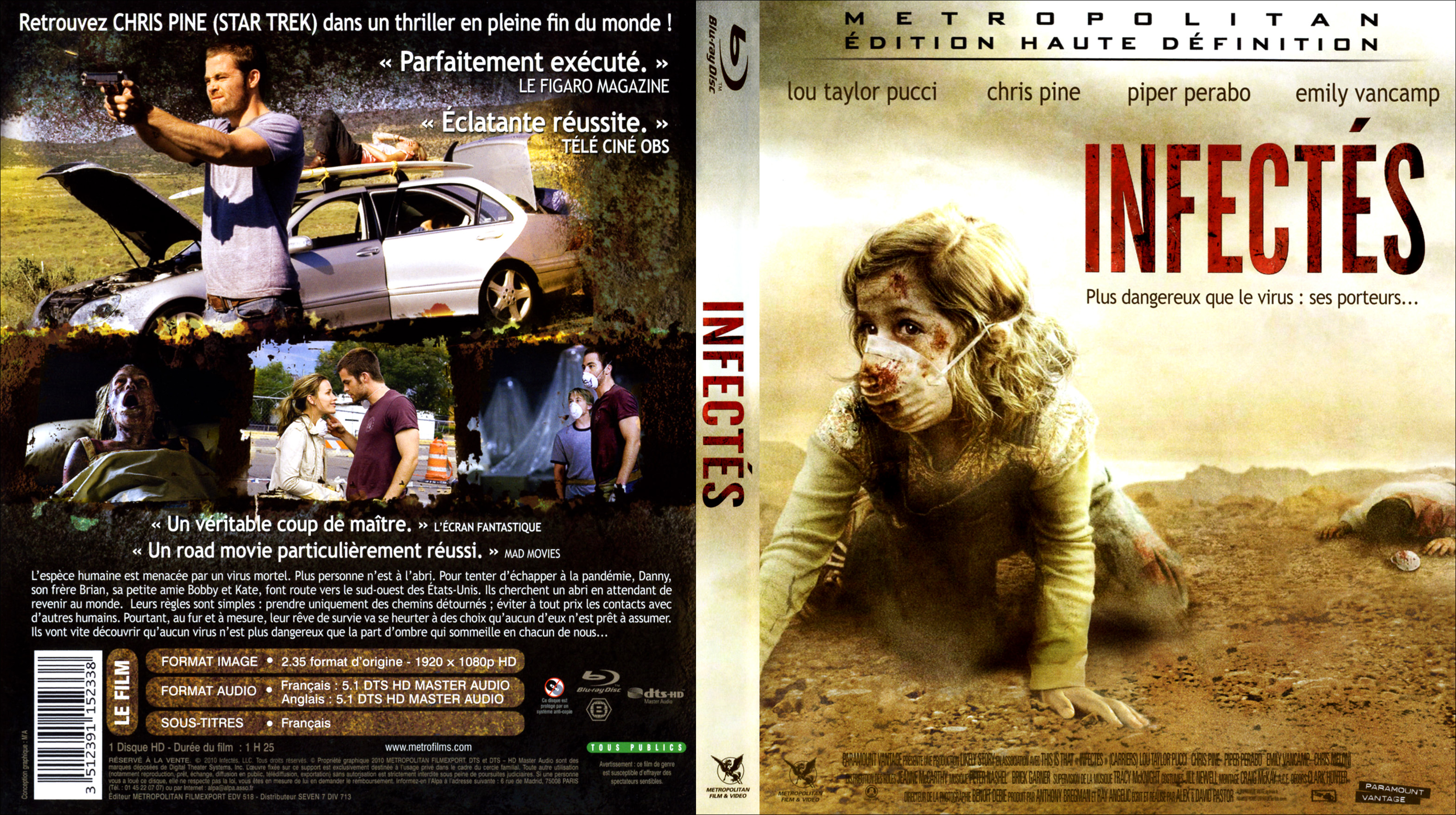 Jaquette DVD Infects (BLU-RAY)