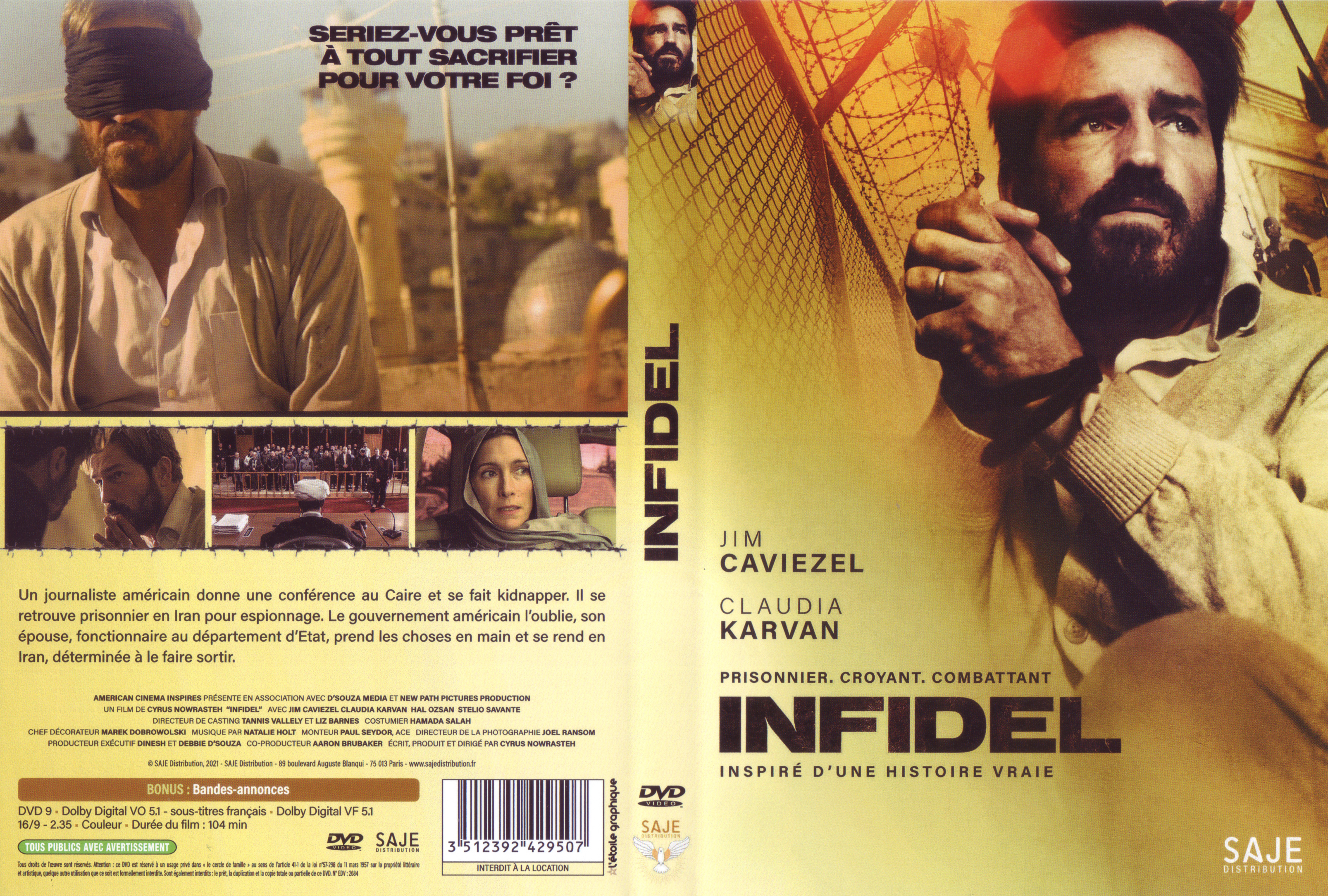 Jaquette DVD Infidel