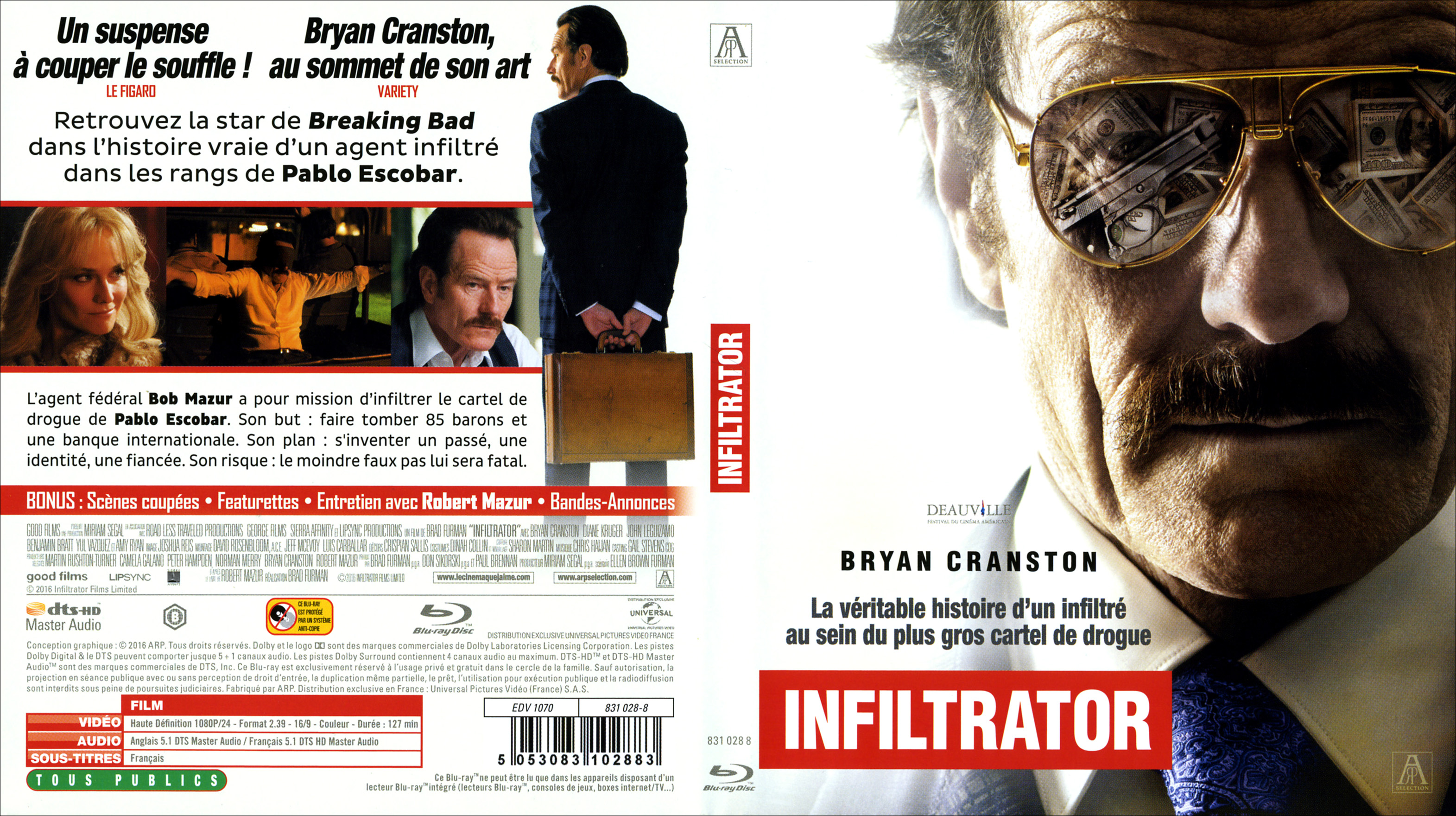 Jaquette DVD Infiltrator (BLU-RAY)