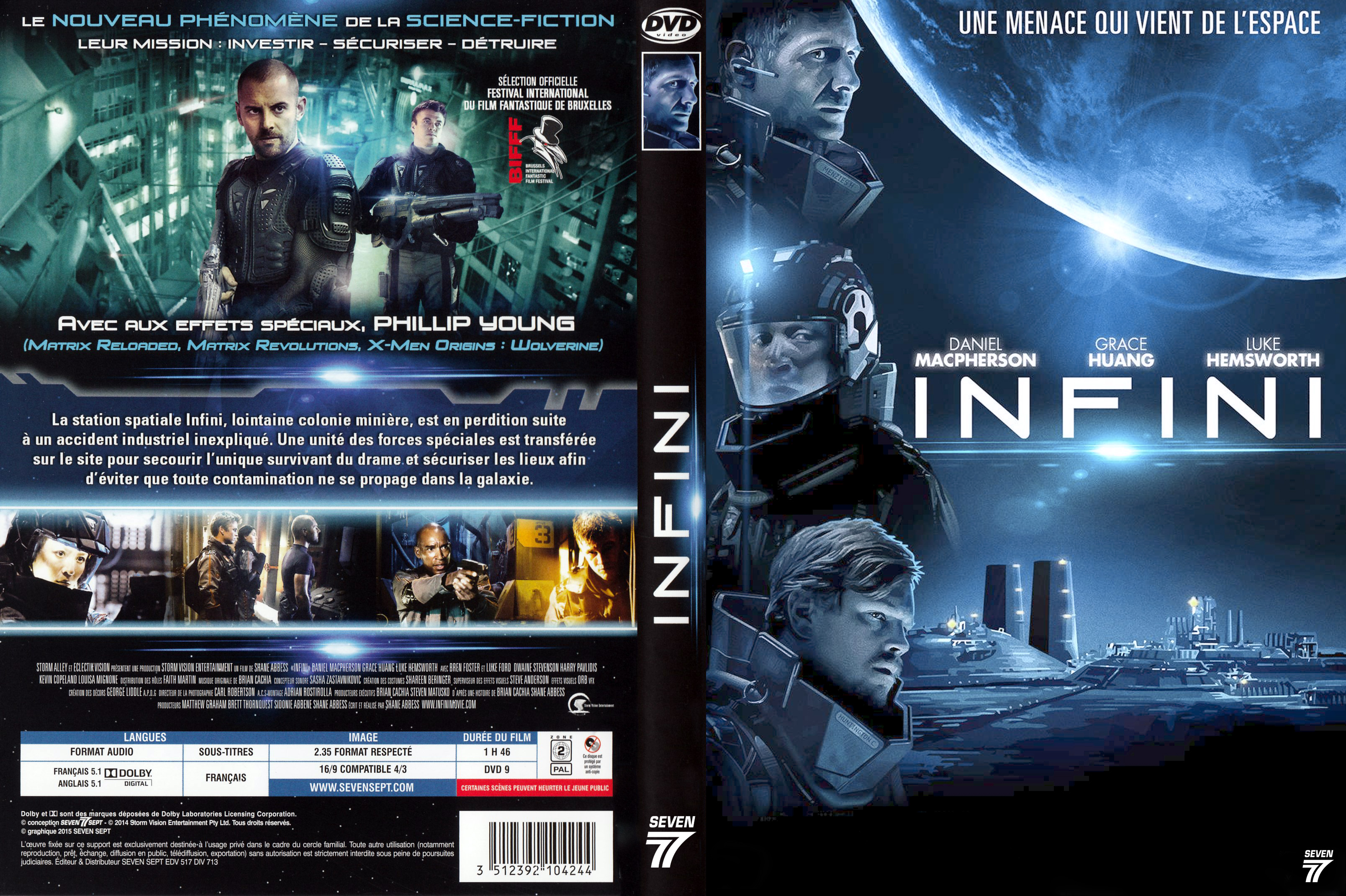 Jaquette DVD Infini