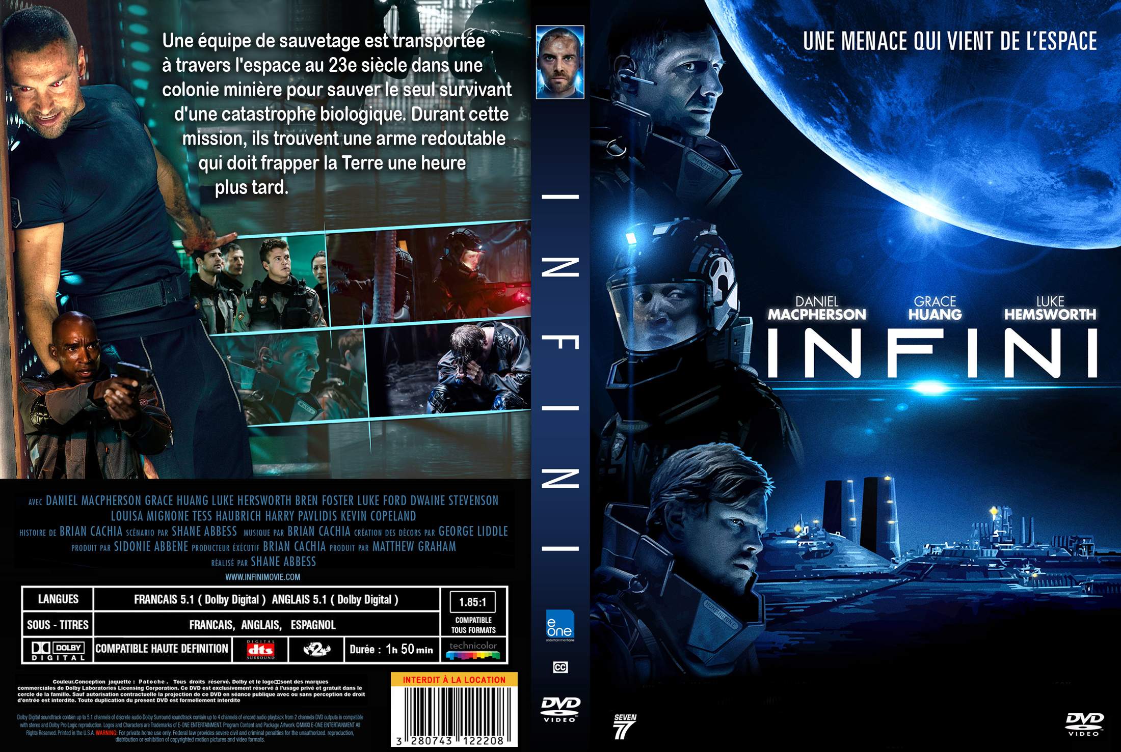 Jaquette DVD Infini custom