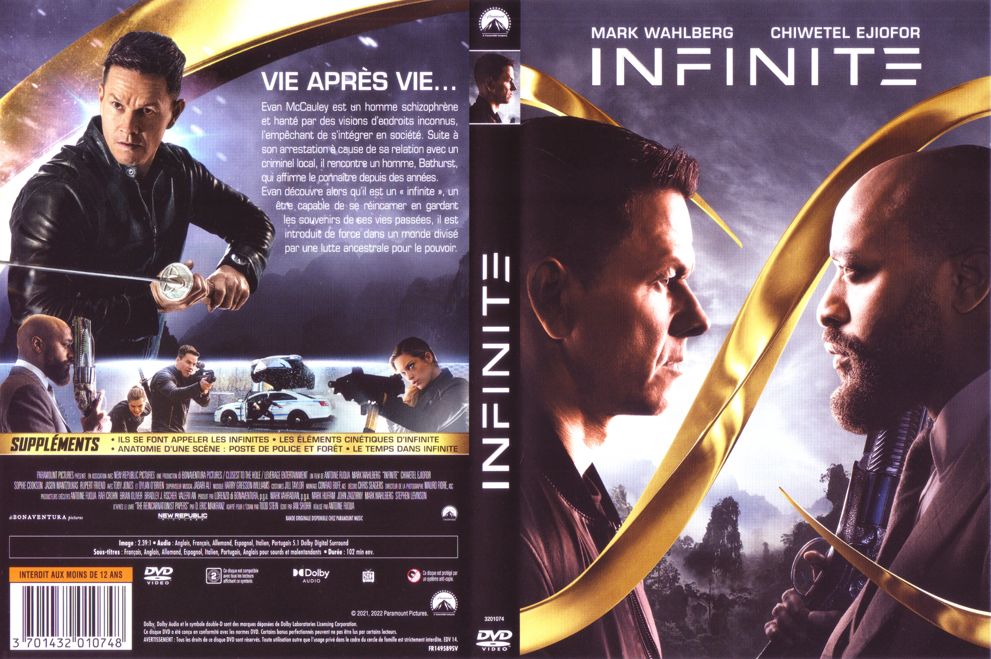Jaquette DVD Infinite