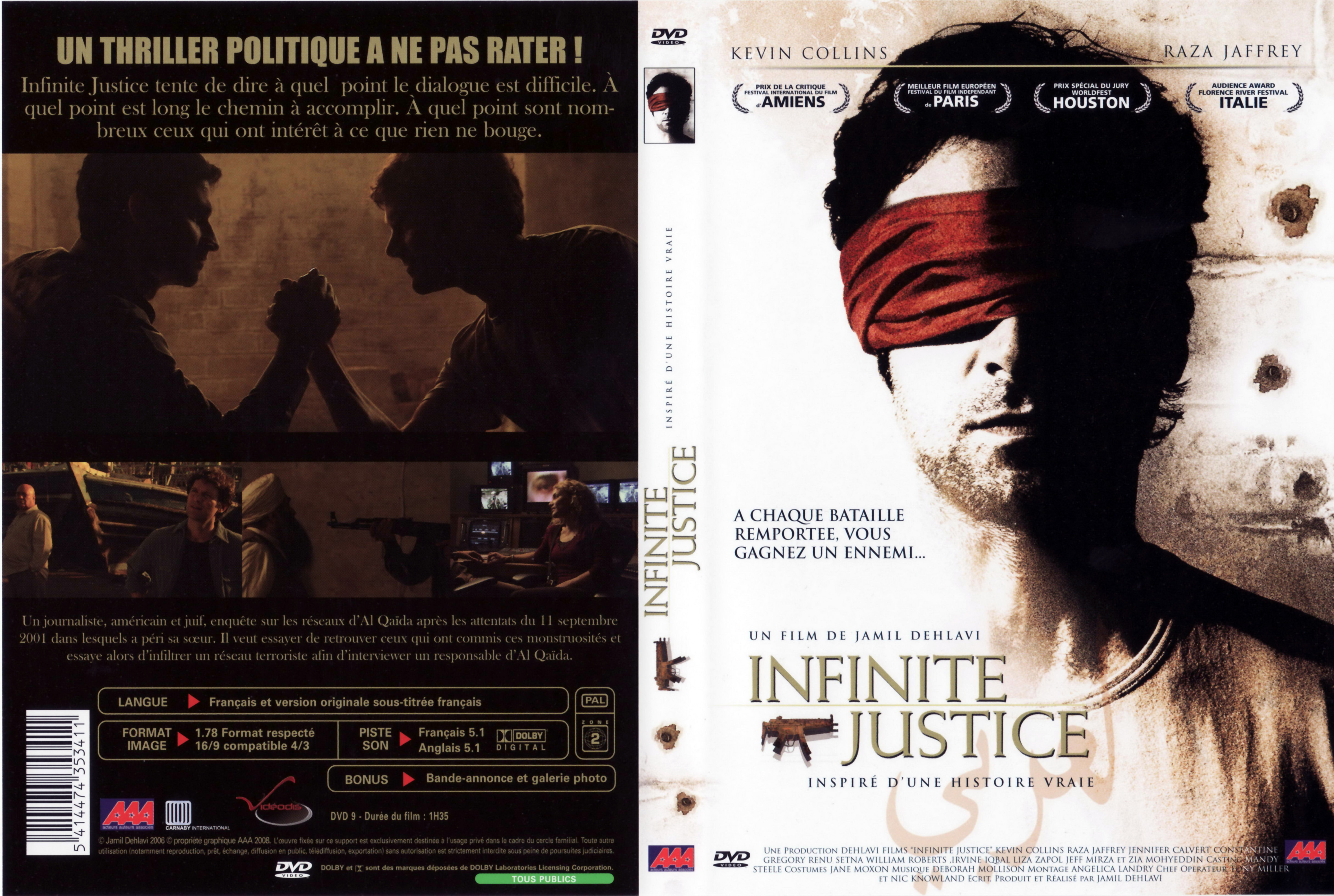 Jaquette DVD Infinite justice