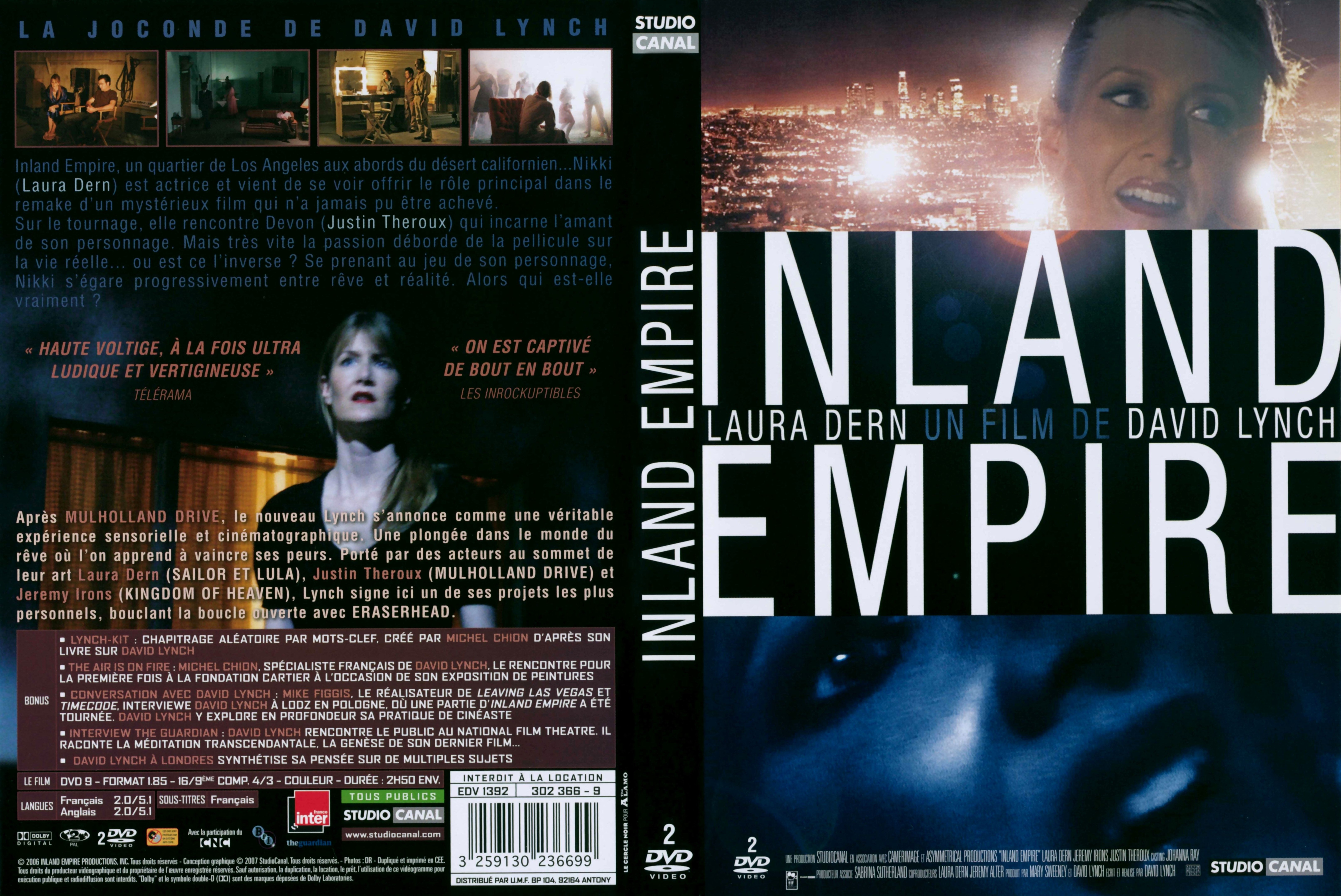 Jaquette DVD Inland empire