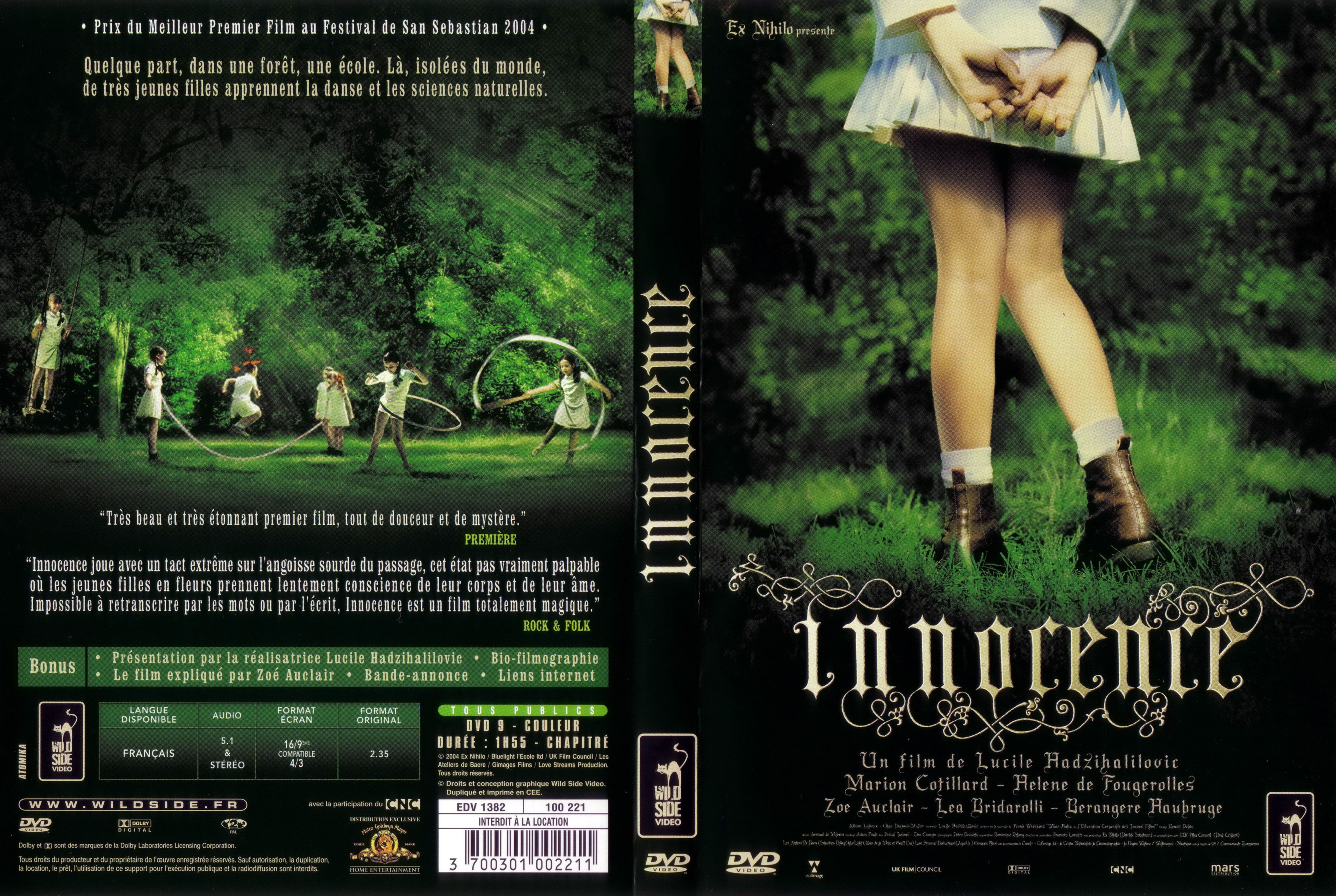 Jaquette DVD Innocence v2