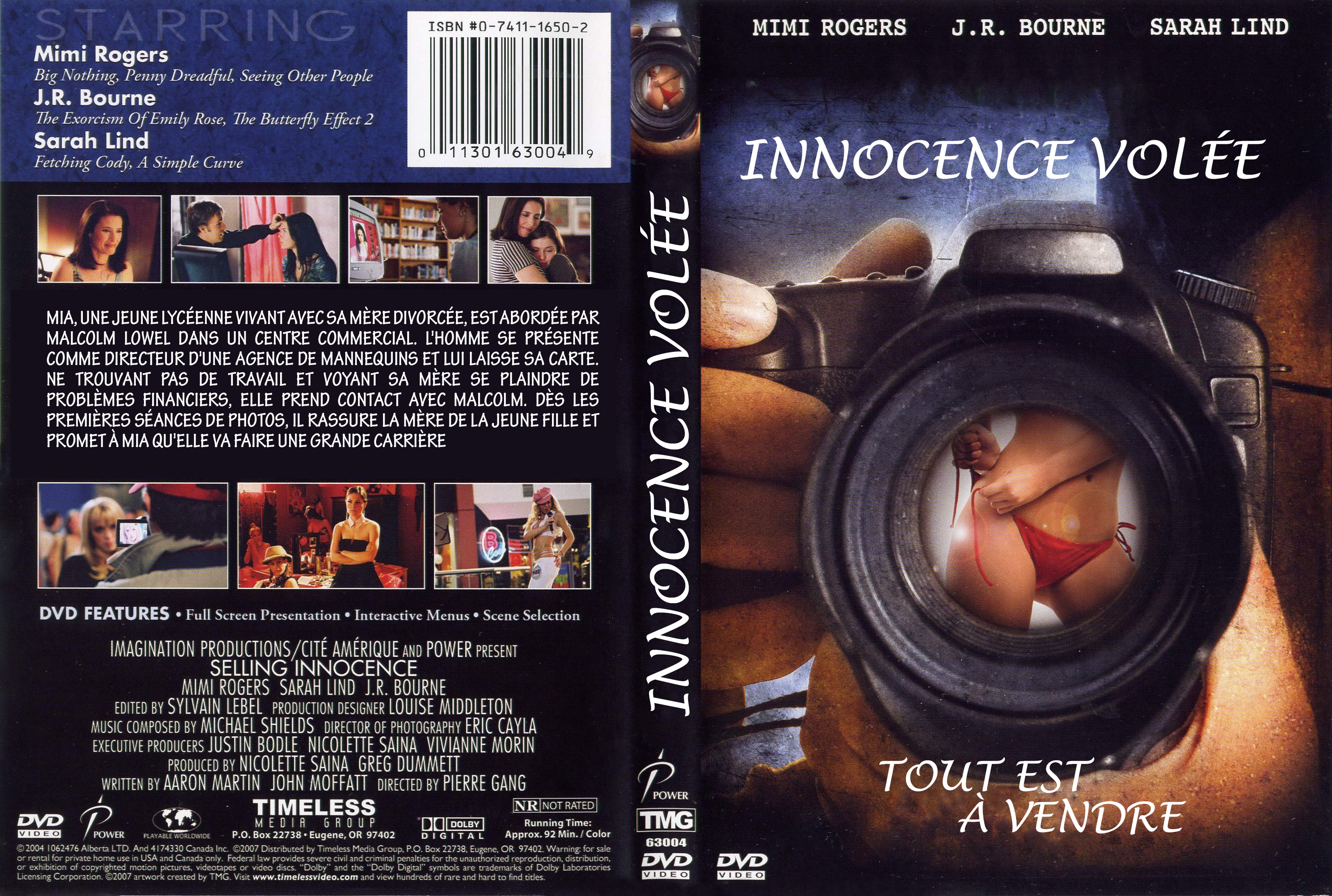 Jaquette DVD Innocence vole
