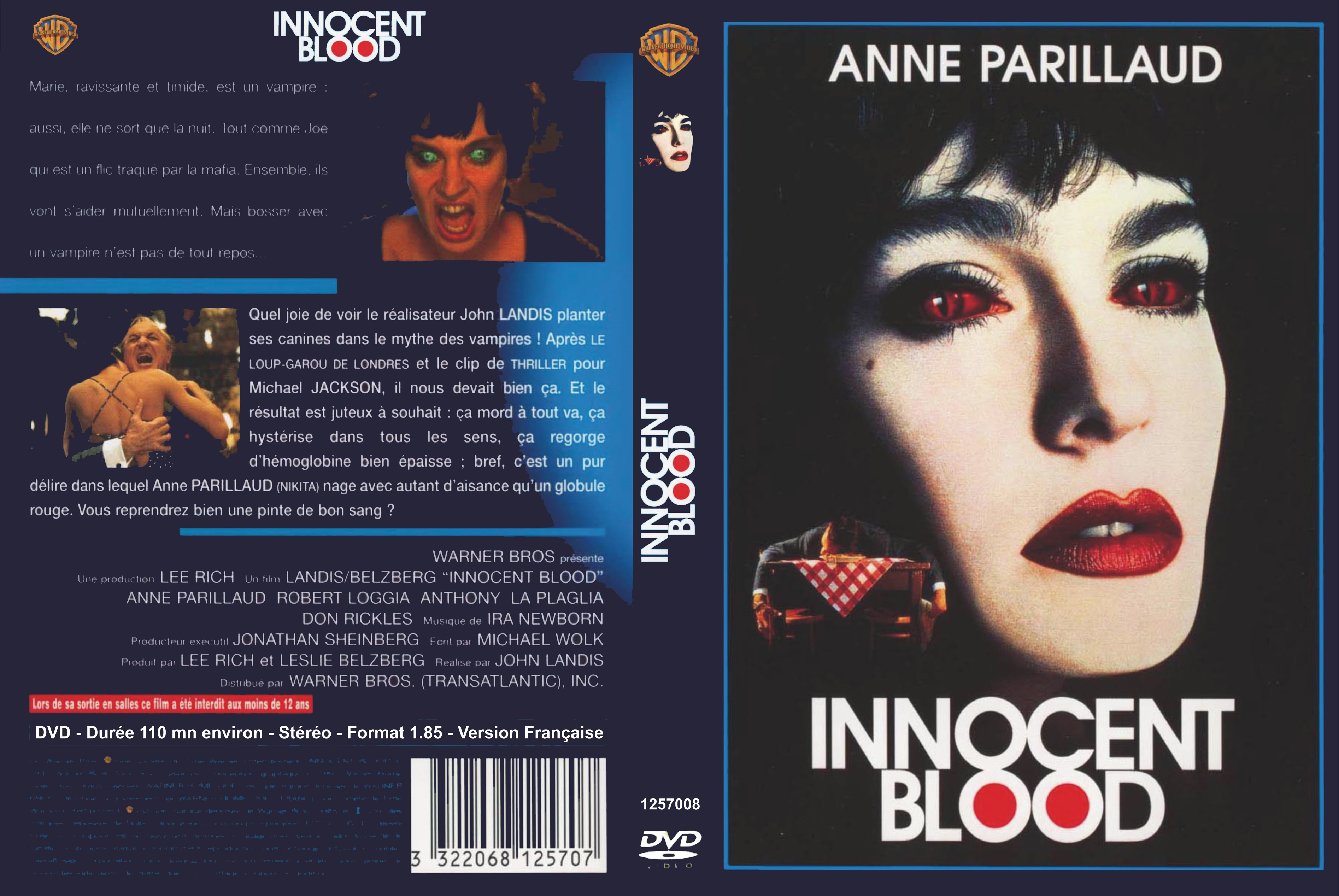 Jaquette DVD Innocent blood Custom