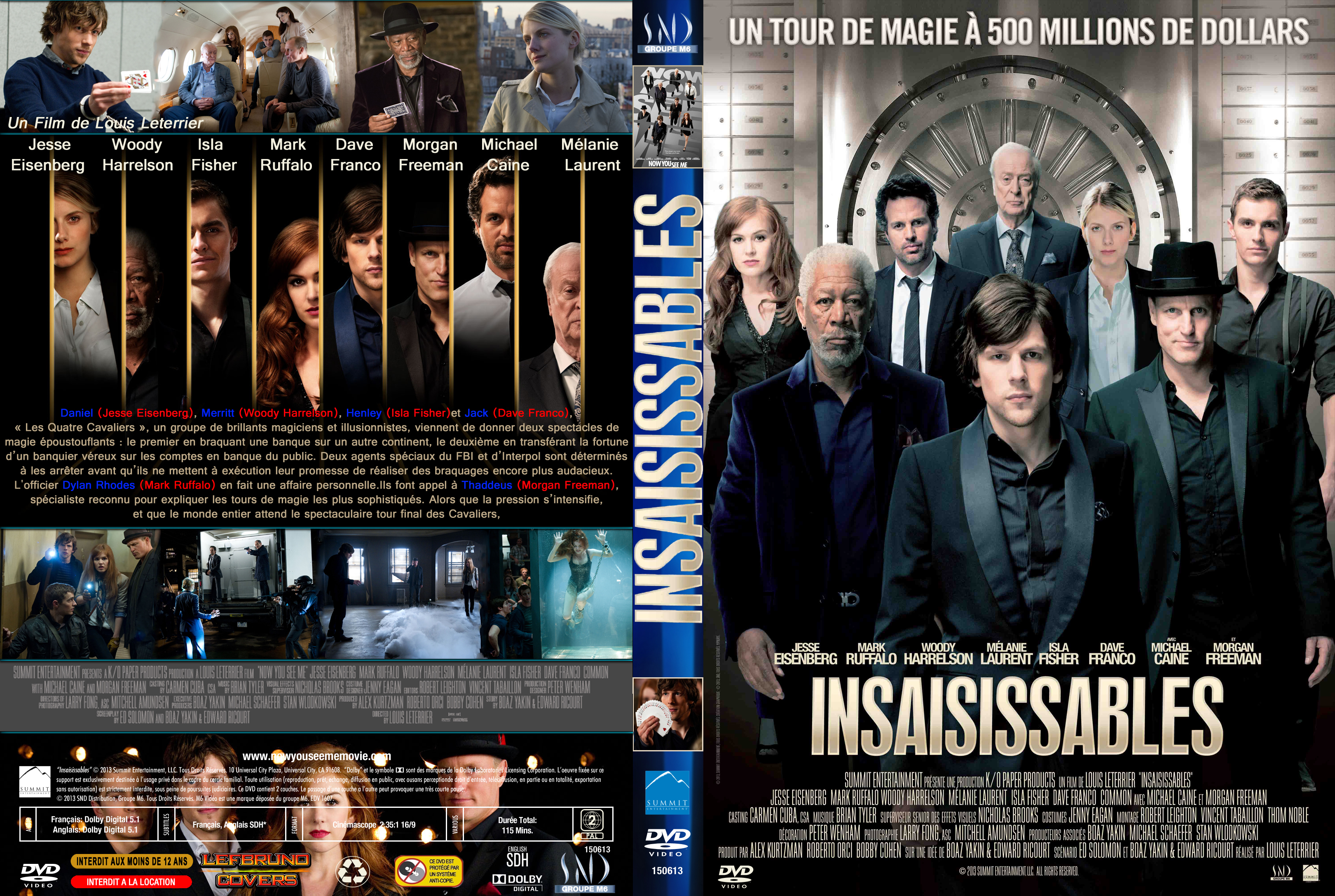 Jaquette DVD Insaisissables custom