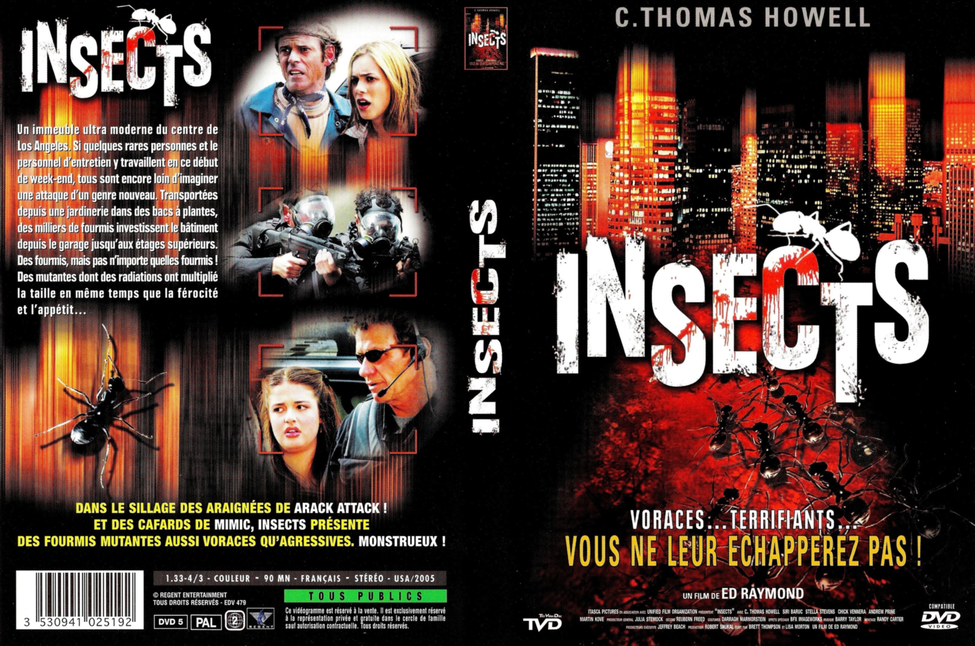 Jaquette DVD Insects v2