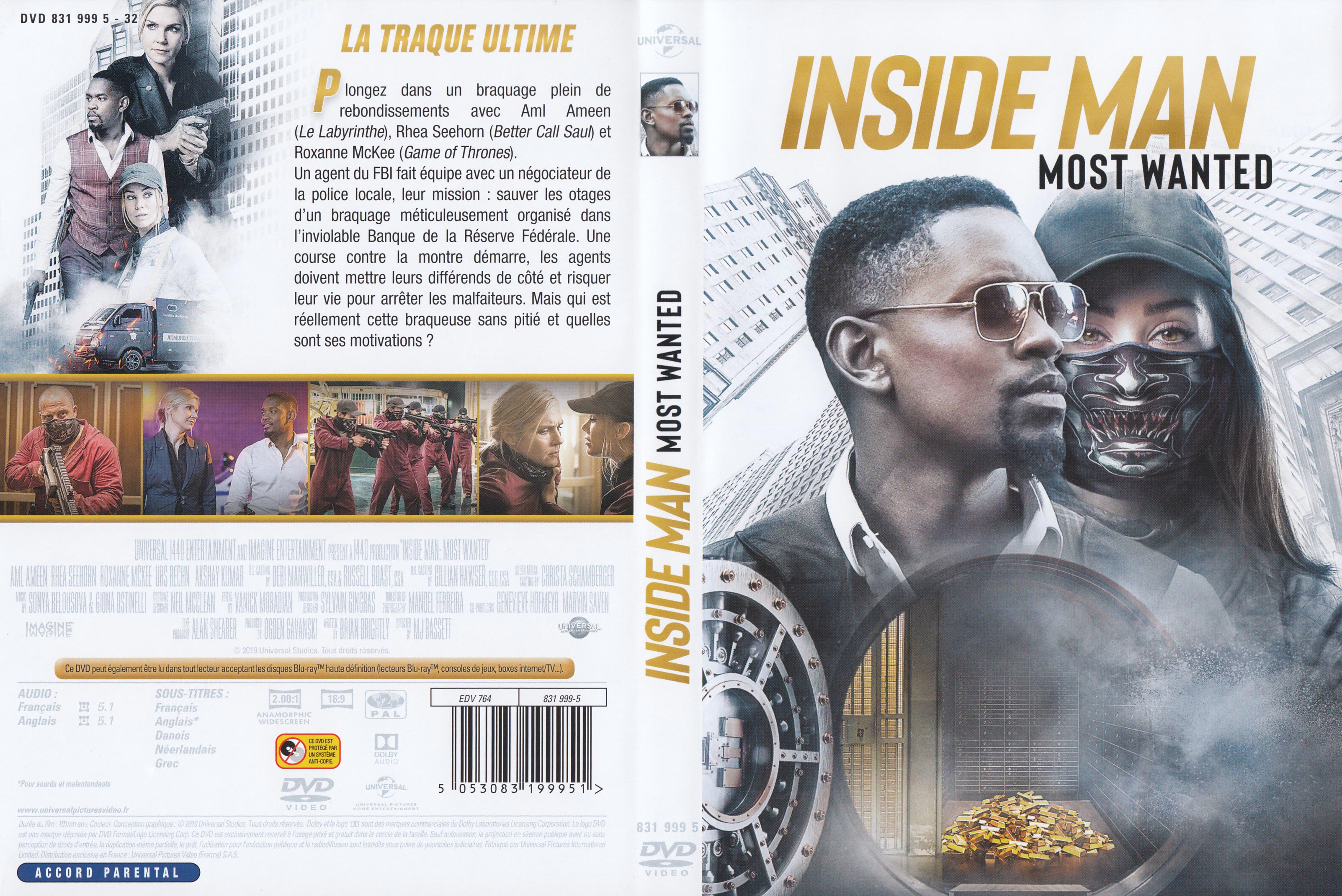 Jaquette DVD Inside man most wanted