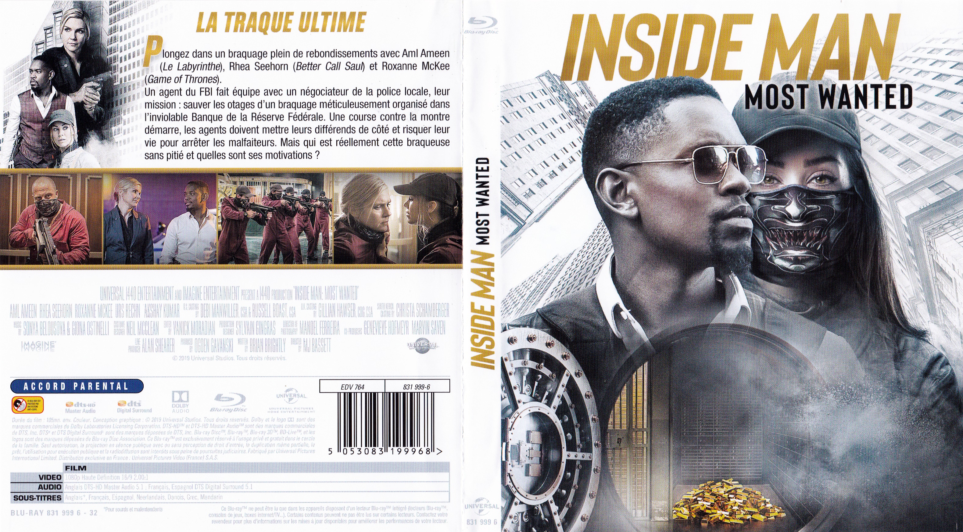 Jaquette DVD Inside man most wanted (BLU-RAY)