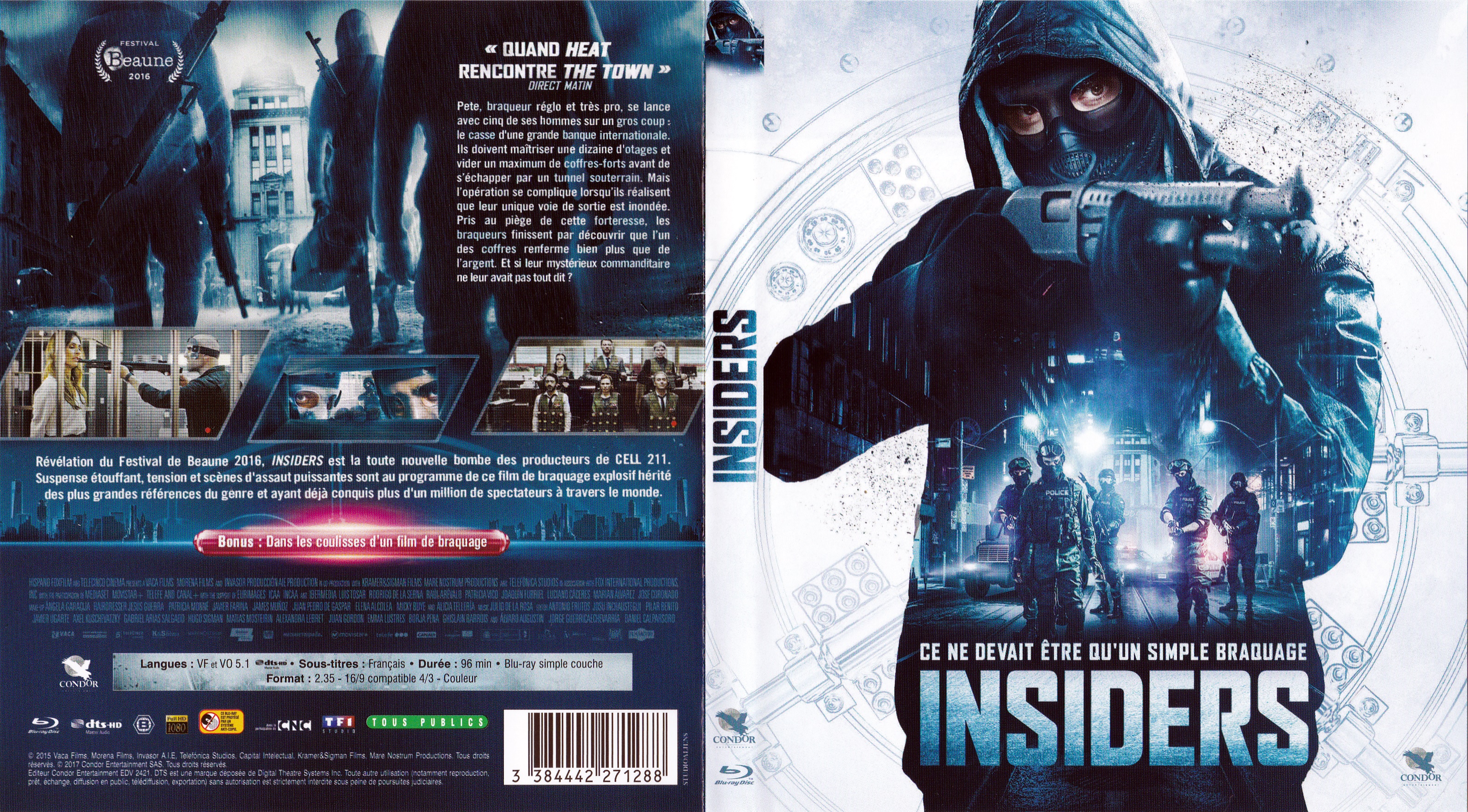 Jaquette DVD Insiders (BLU-RAY)