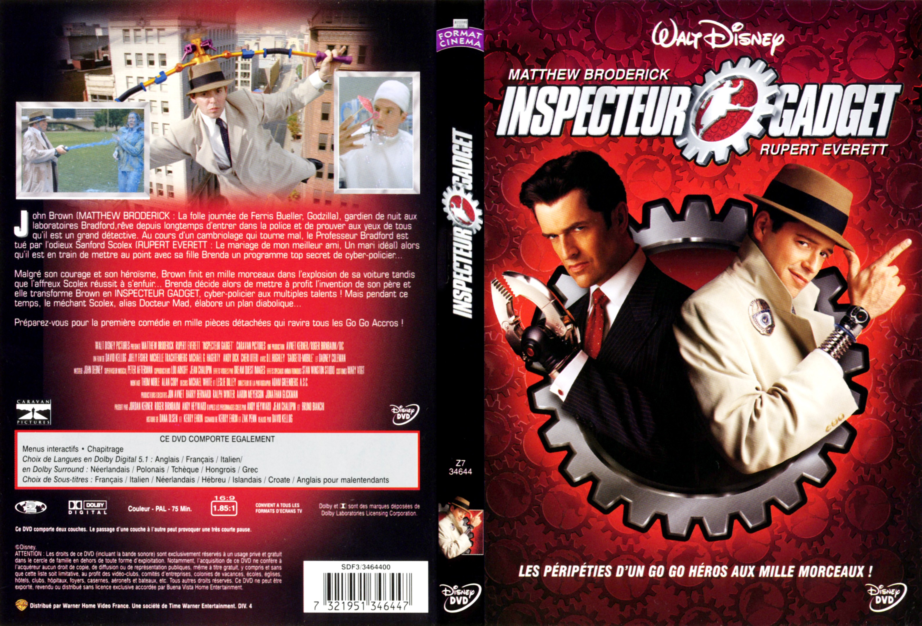 Jaquette DVD Inspecteur Gadget v2