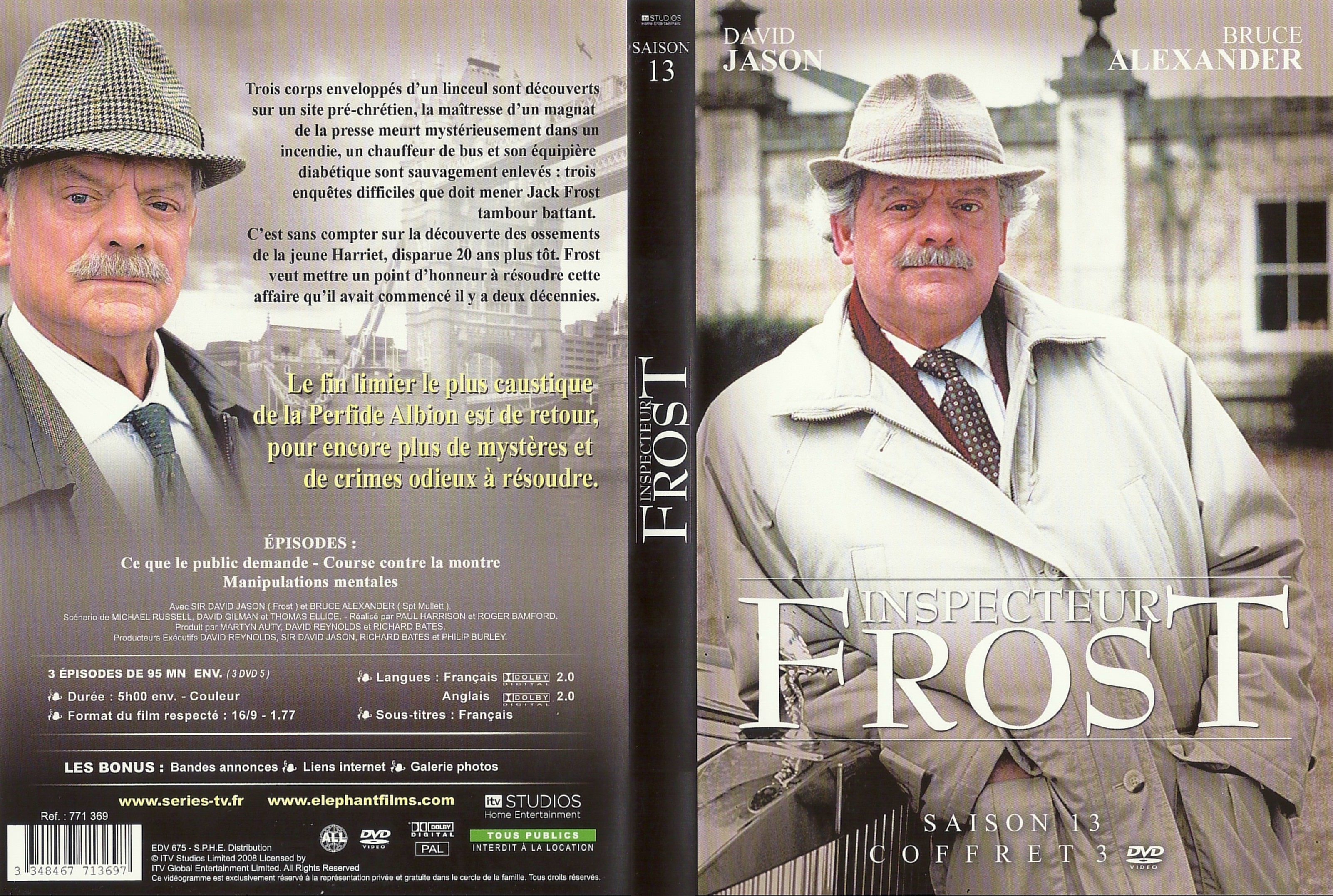 Jaquette DVD Inspecteut Frost Saison 13