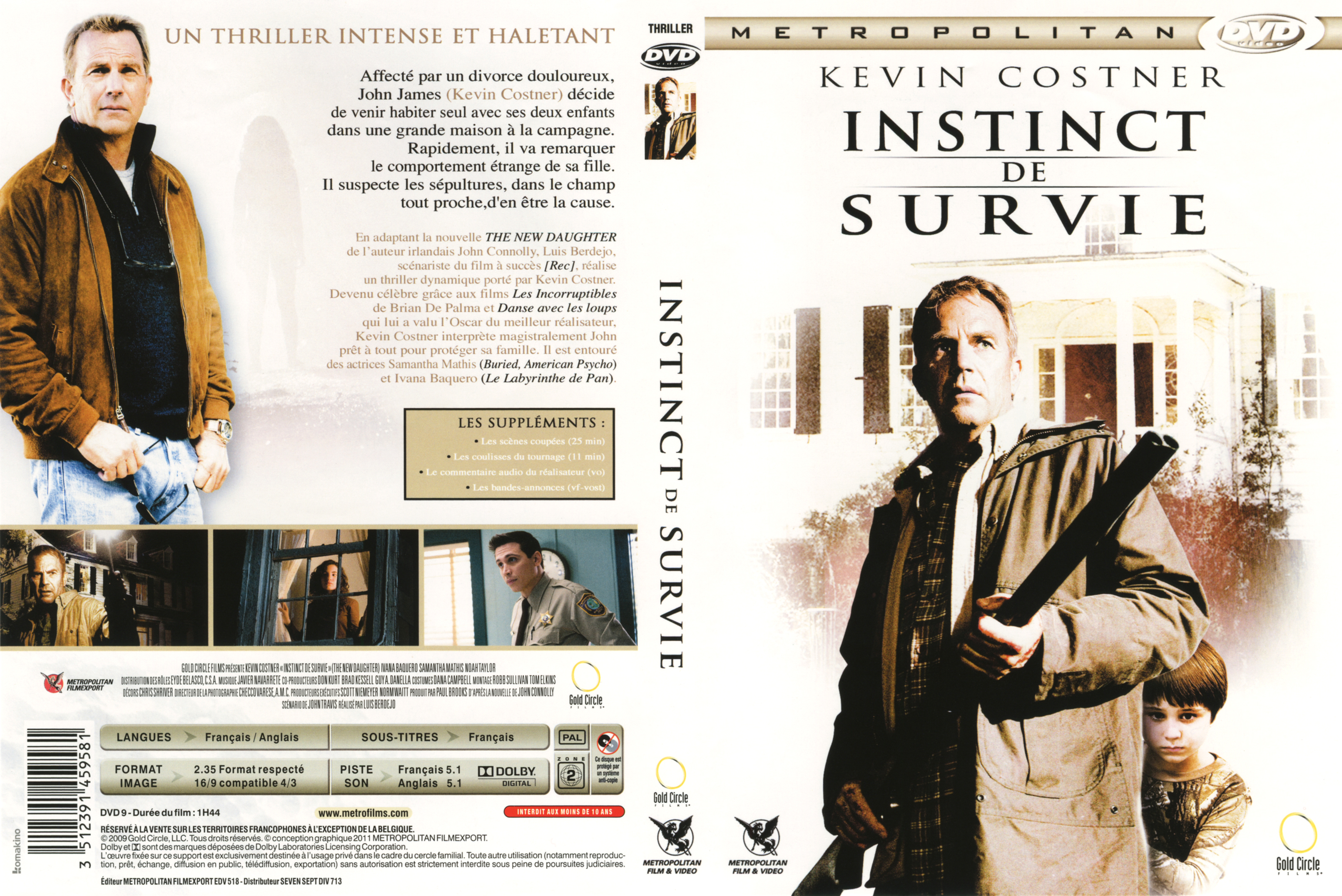 Jaquette DVD Instinct de survie