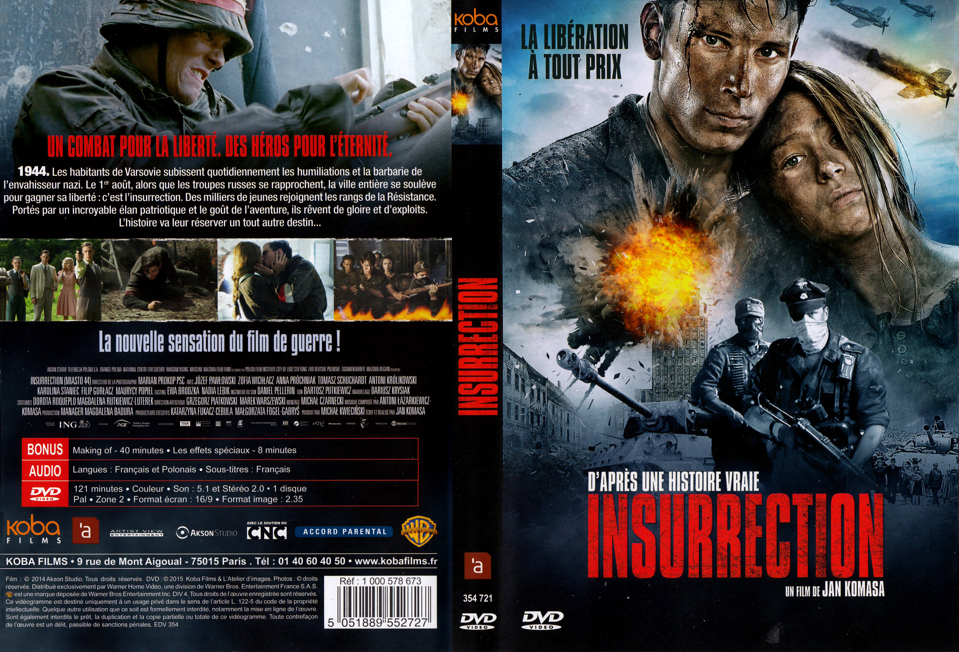 Jaquette DVD Insurrection