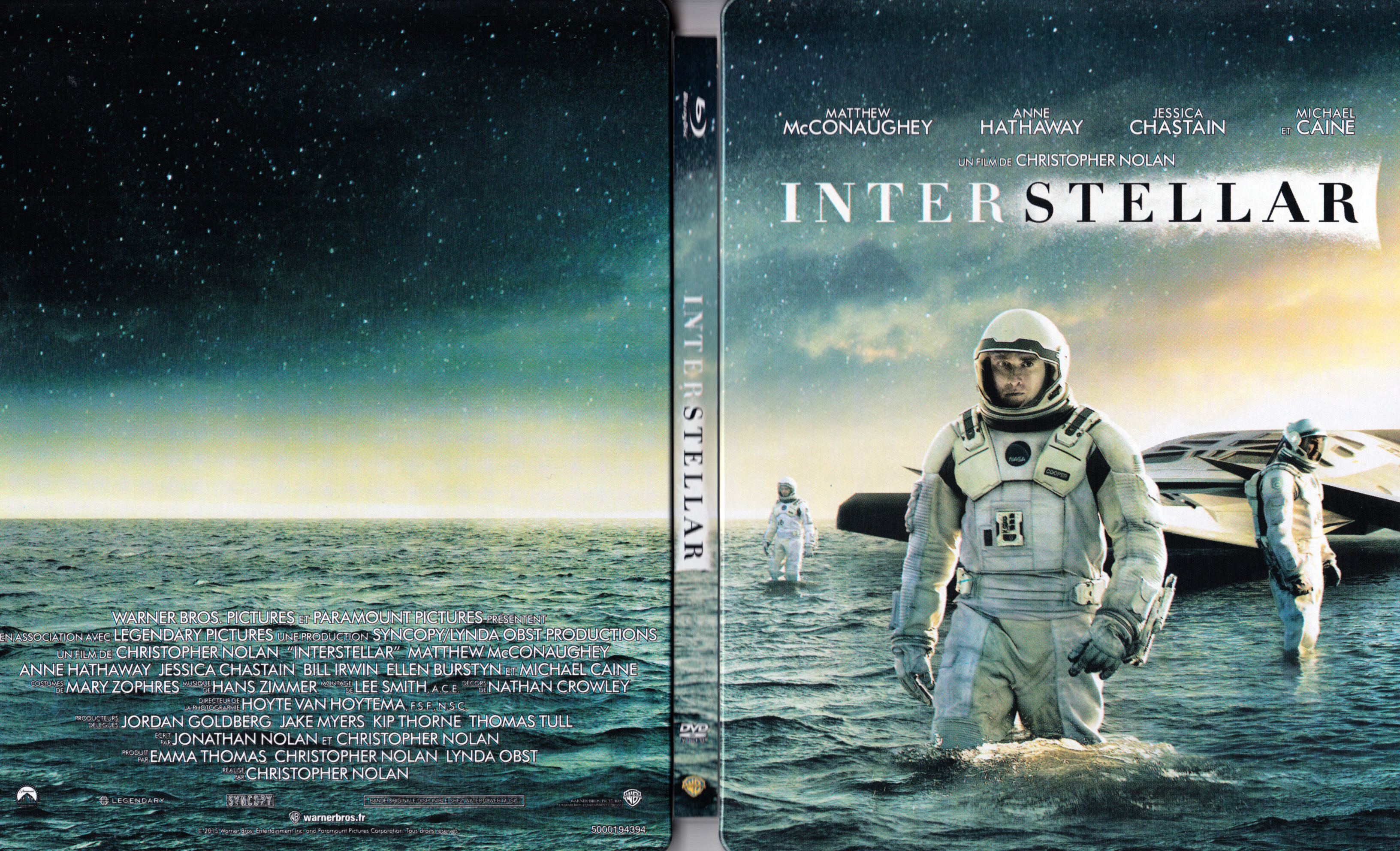 Jaquette DVD Interstellar (BLU-RAY) v2