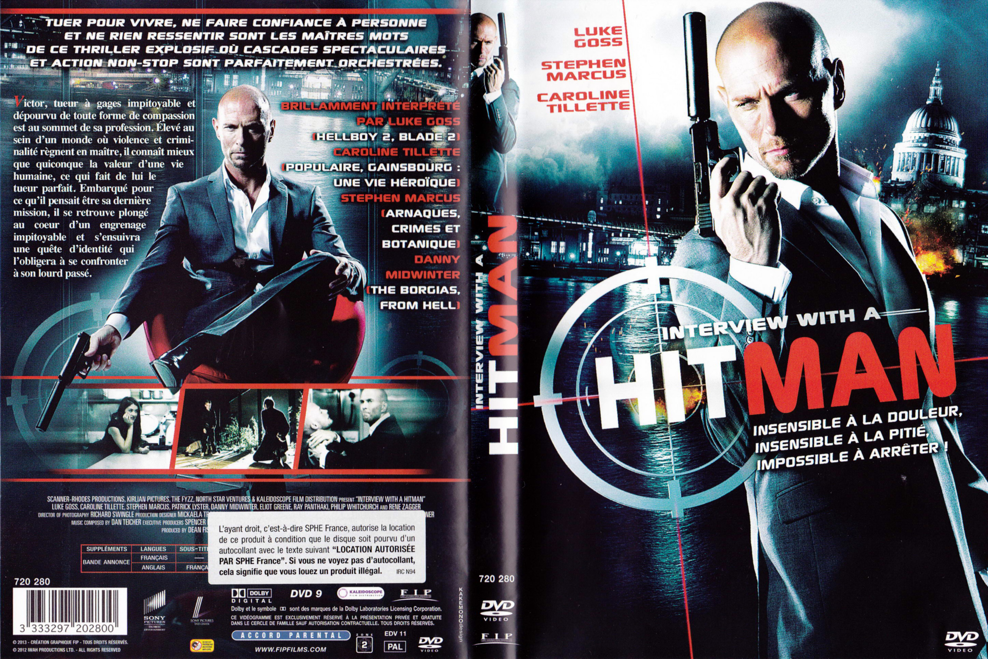 Jaquette DVD Interview with a hitman
