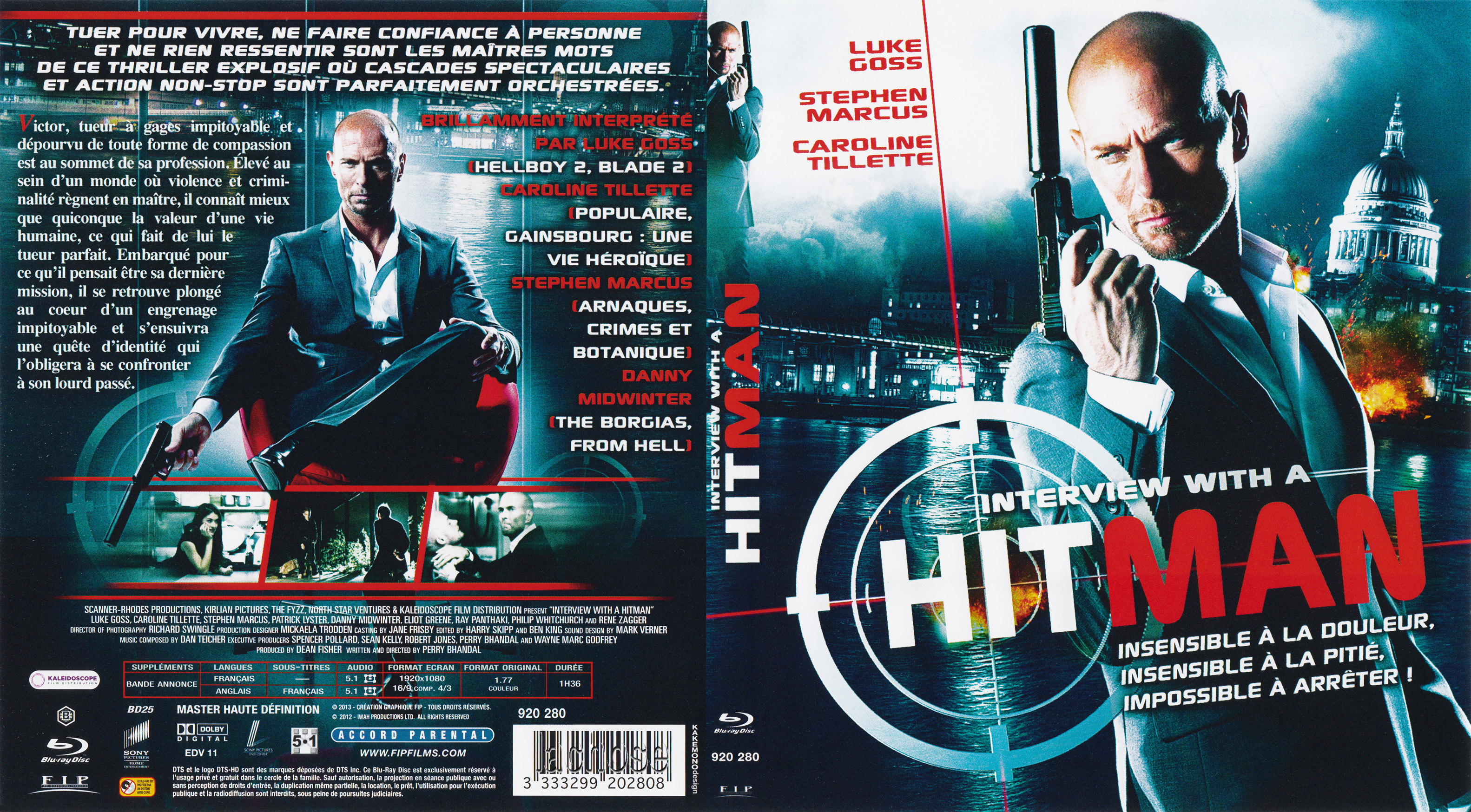 Jaquette DVD Interview with a hitman (BLU-RAY)