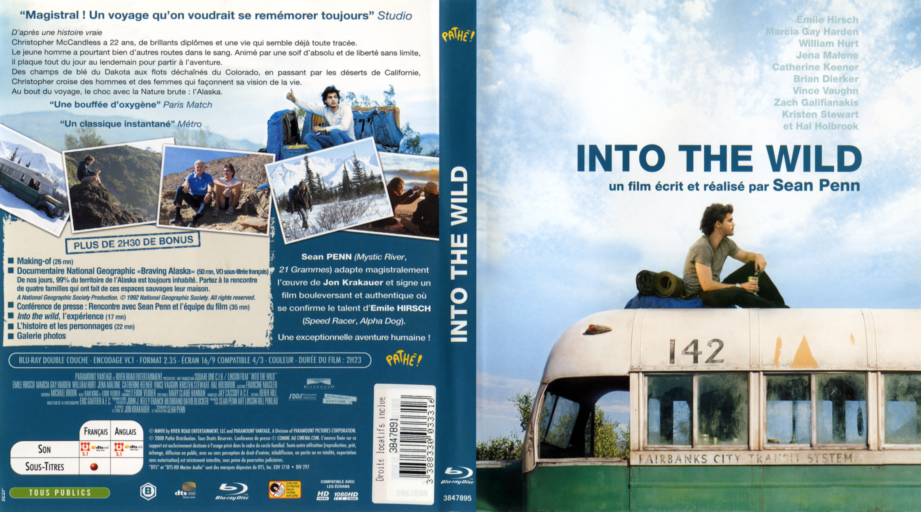 Jaquette DVD Into the wild (BLU-RAY)