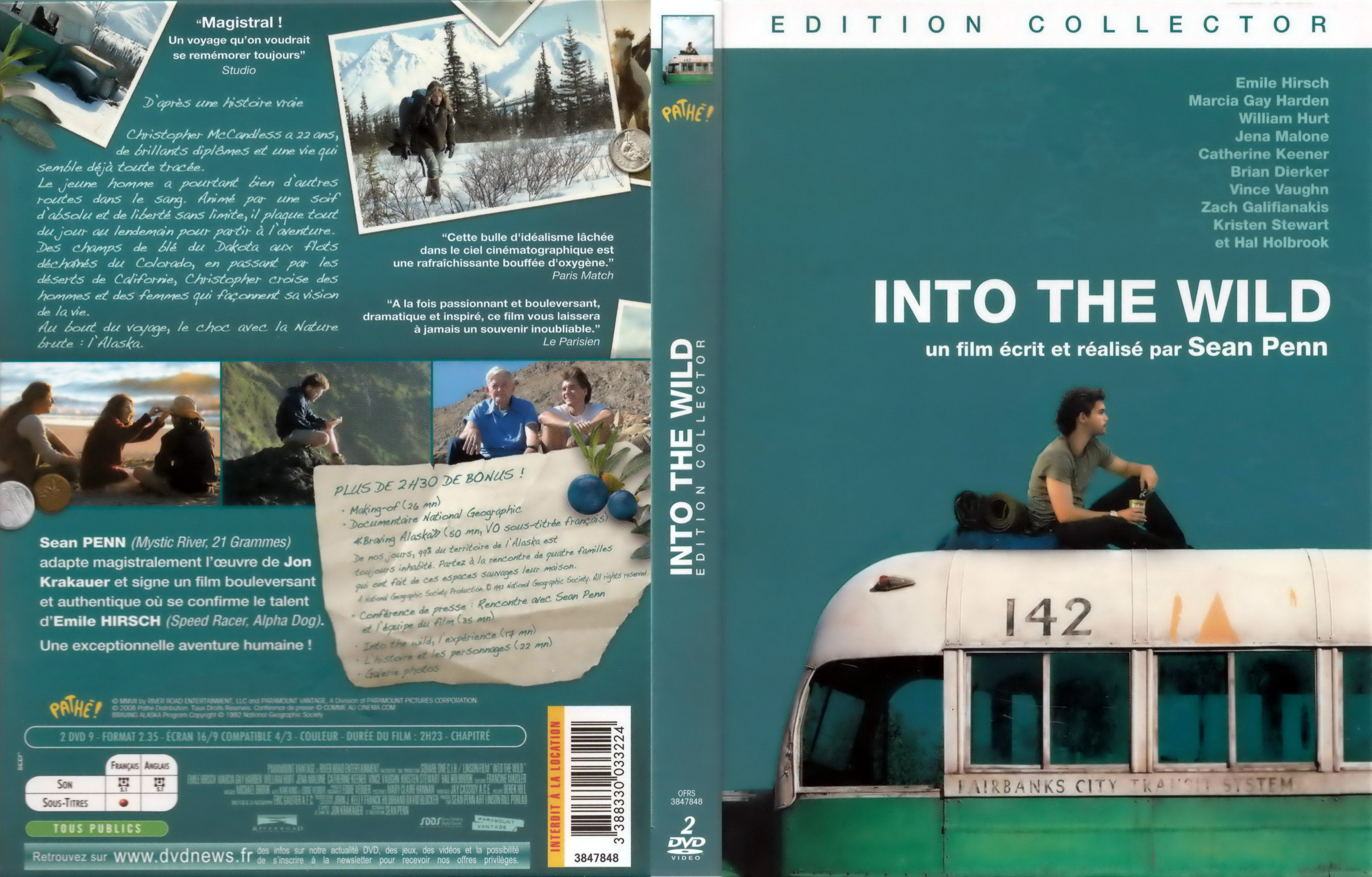 Jaquette DVD Into the wild v2