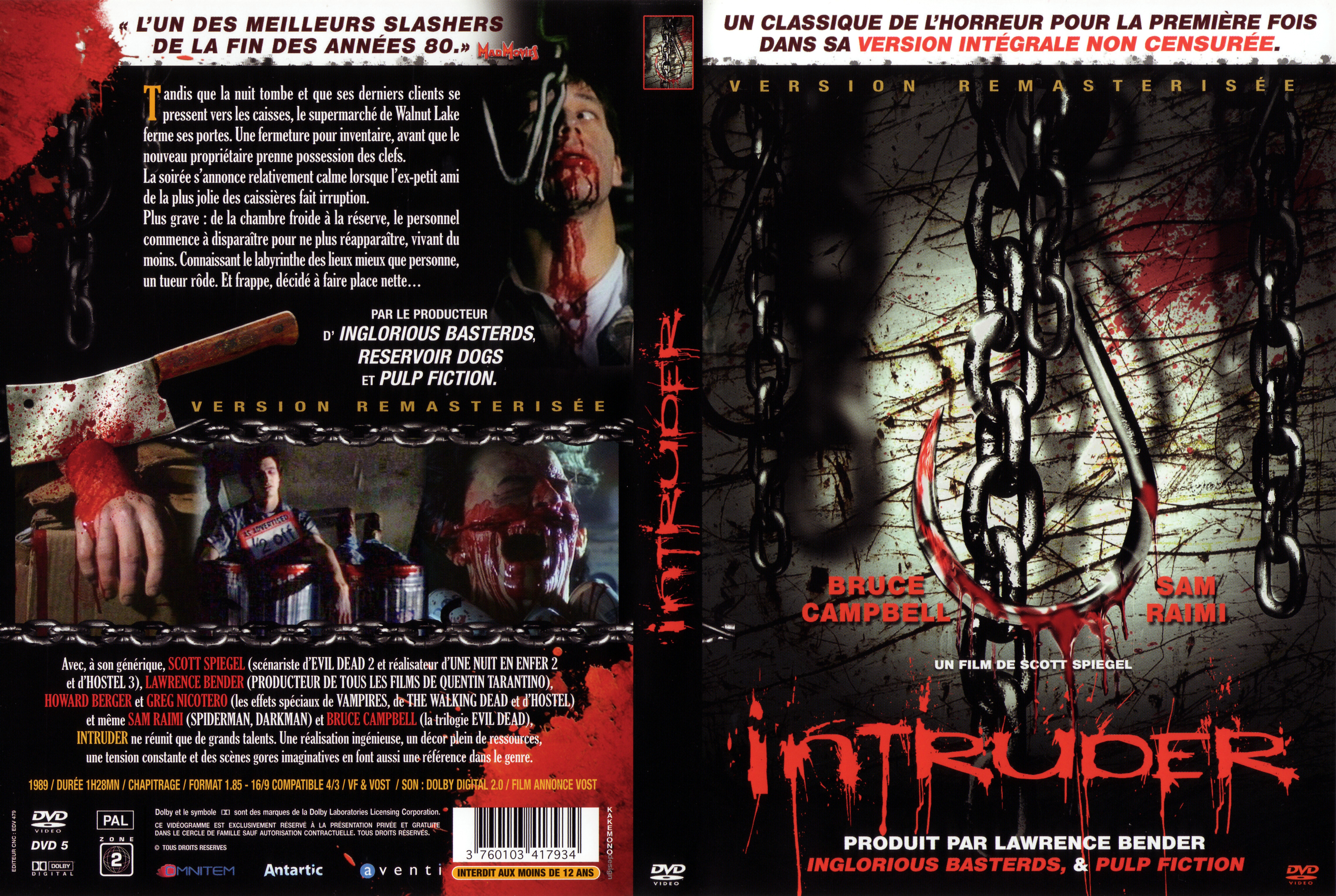 Jaquette DVD Intruder