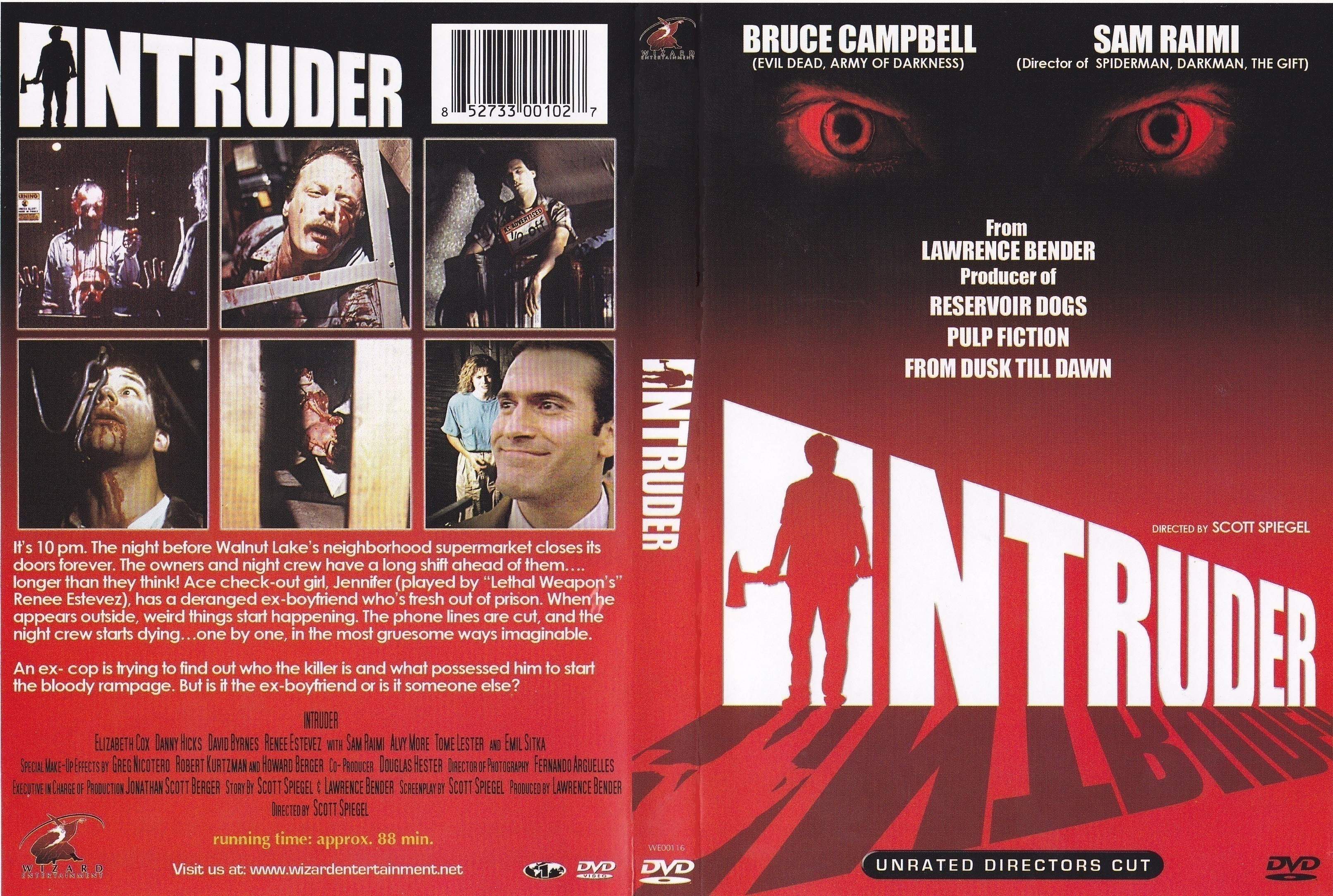 Jaquette DVD Intruder Zone 1