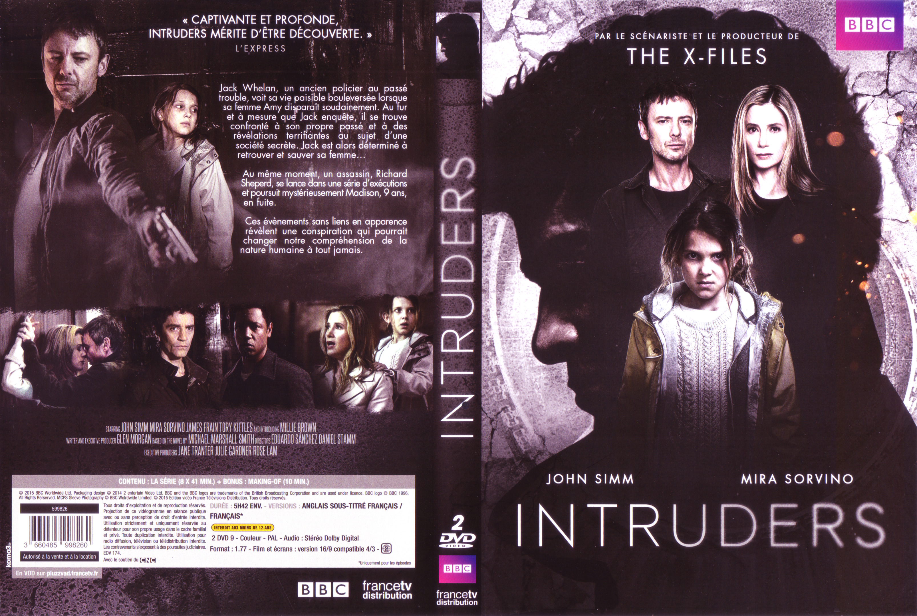 Jaquette DVD Intruders (2014)