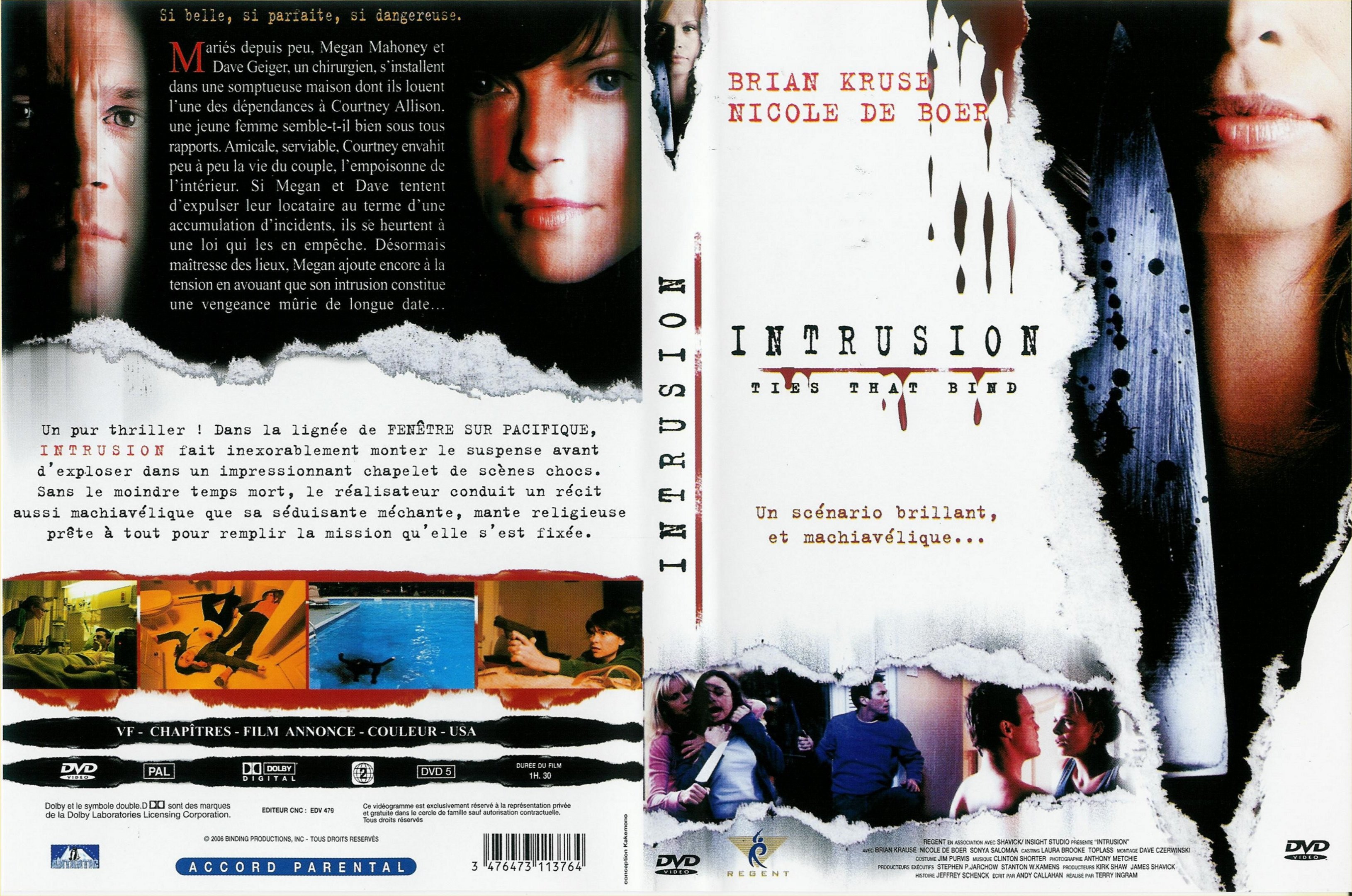 Jaquette DVD Intrusion (2006)