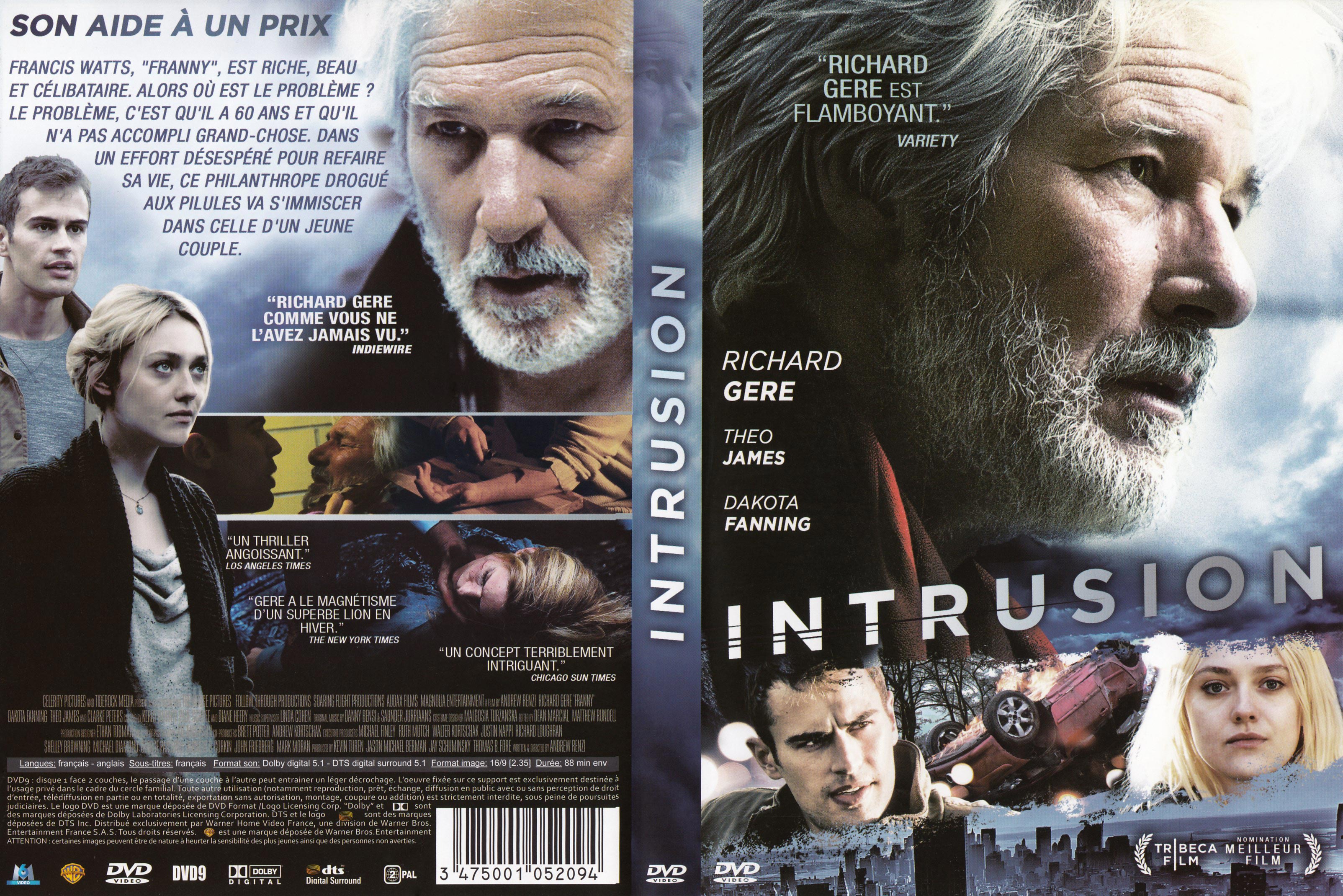 Jaquette DVD Intrusion (2017)