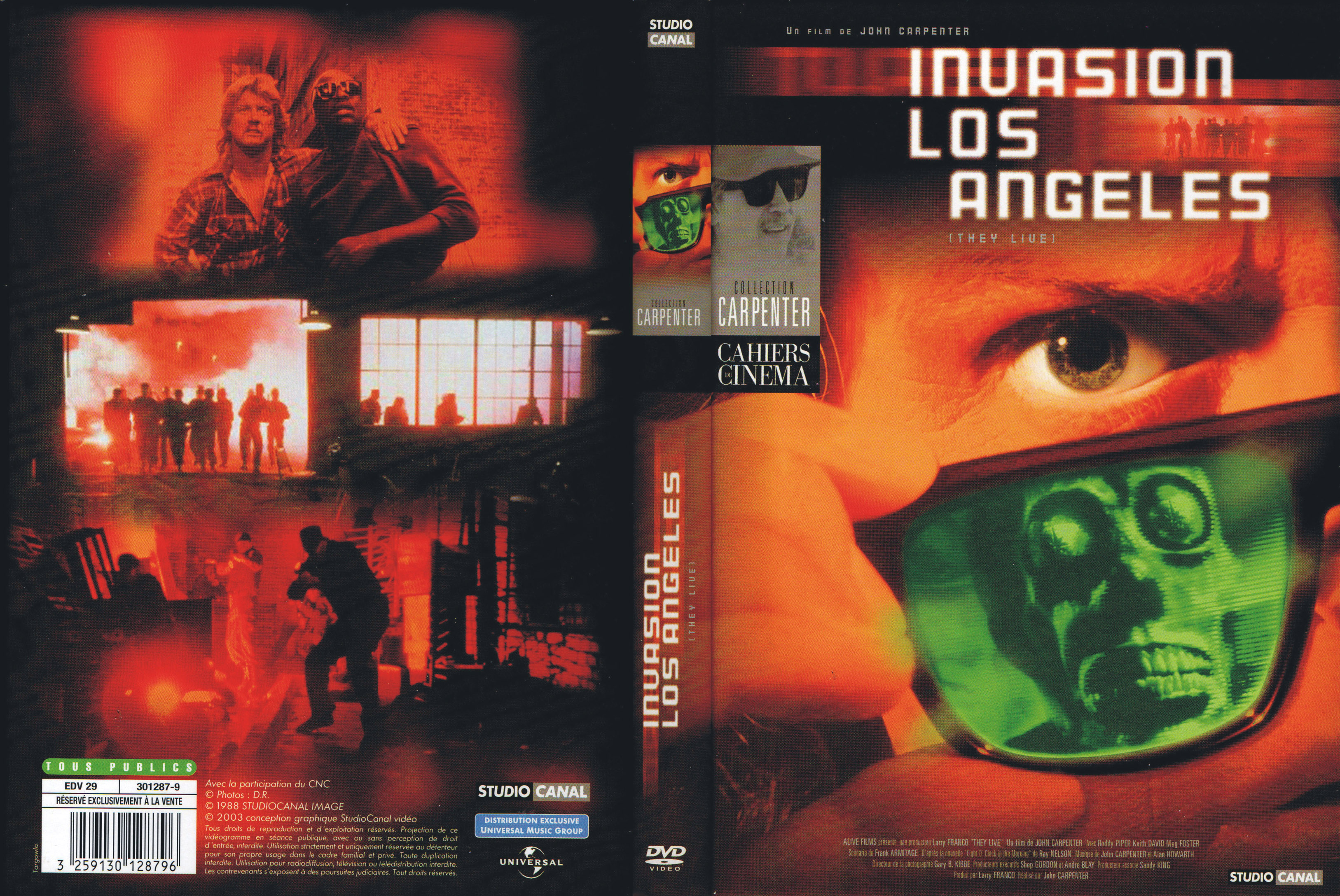 Jaquette DVD Invasion Los Angeles v2