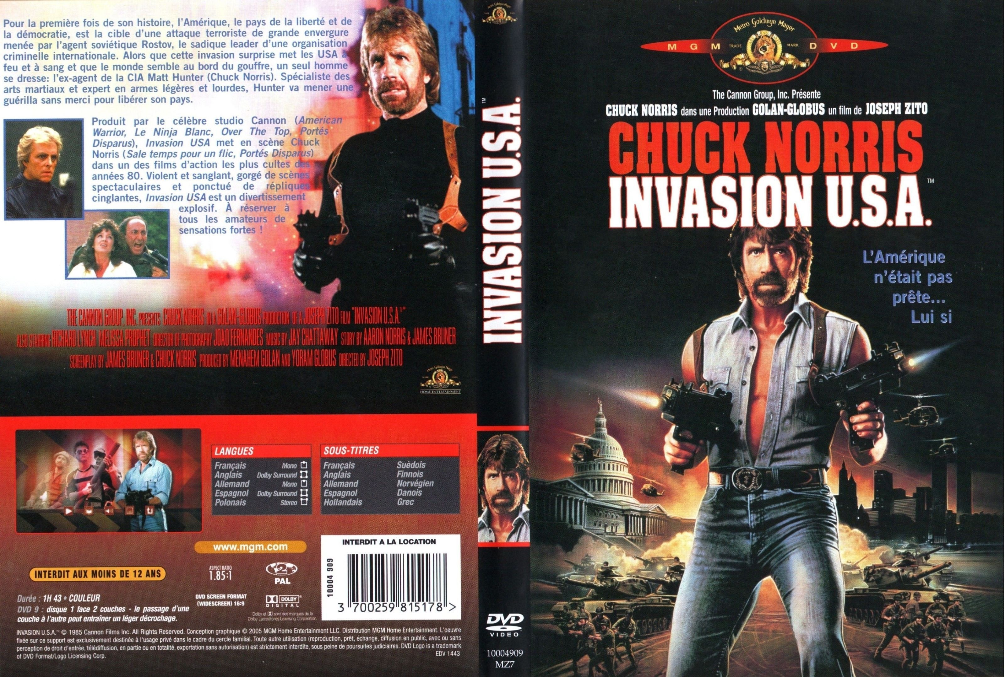 Jaquette DVD Invasion USA