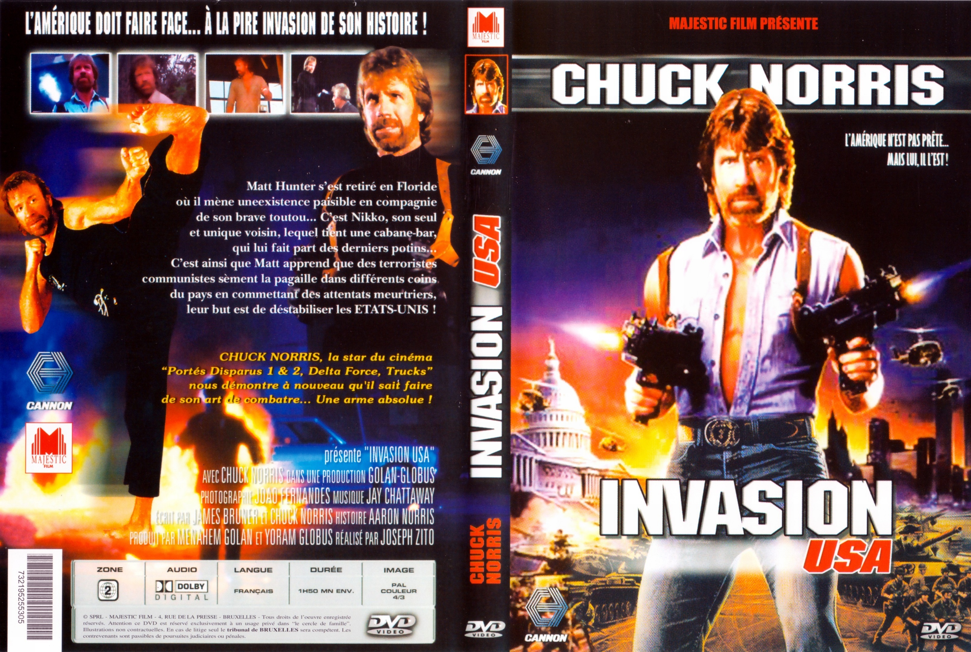 Jaquette DVD Invasion USA v2