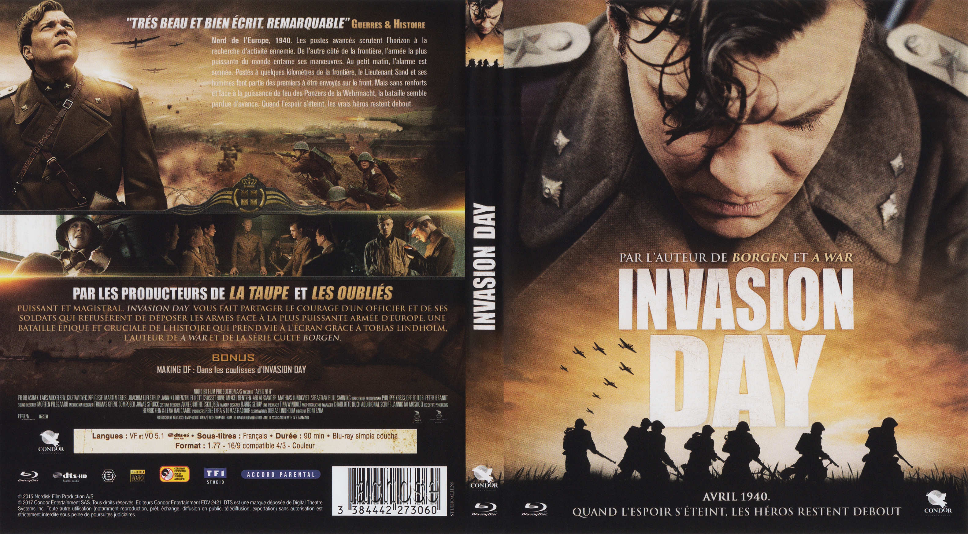Jaquette DVD Invasion day (BLU-RAY)