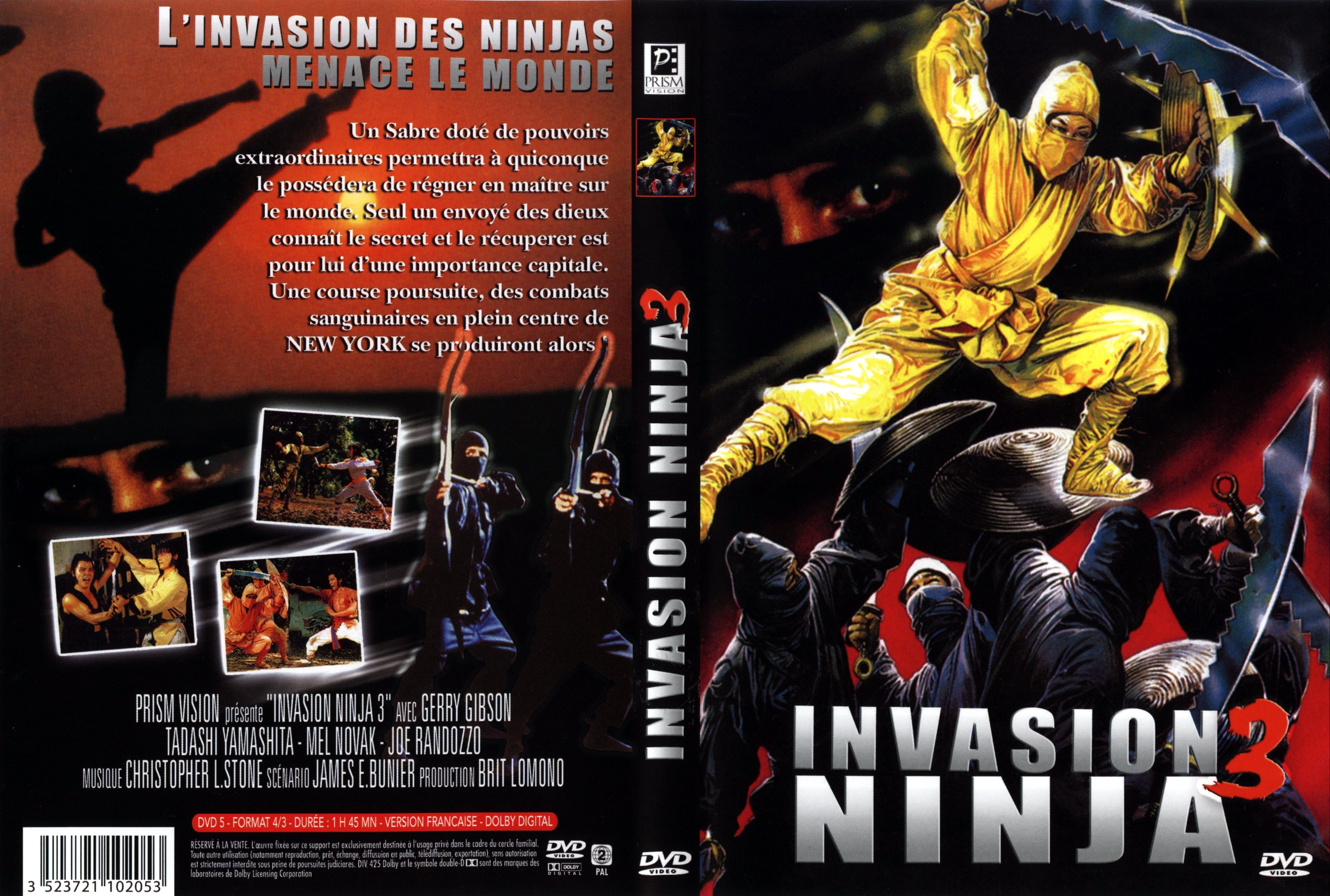 Jaquette DVD Invasion ninja 3