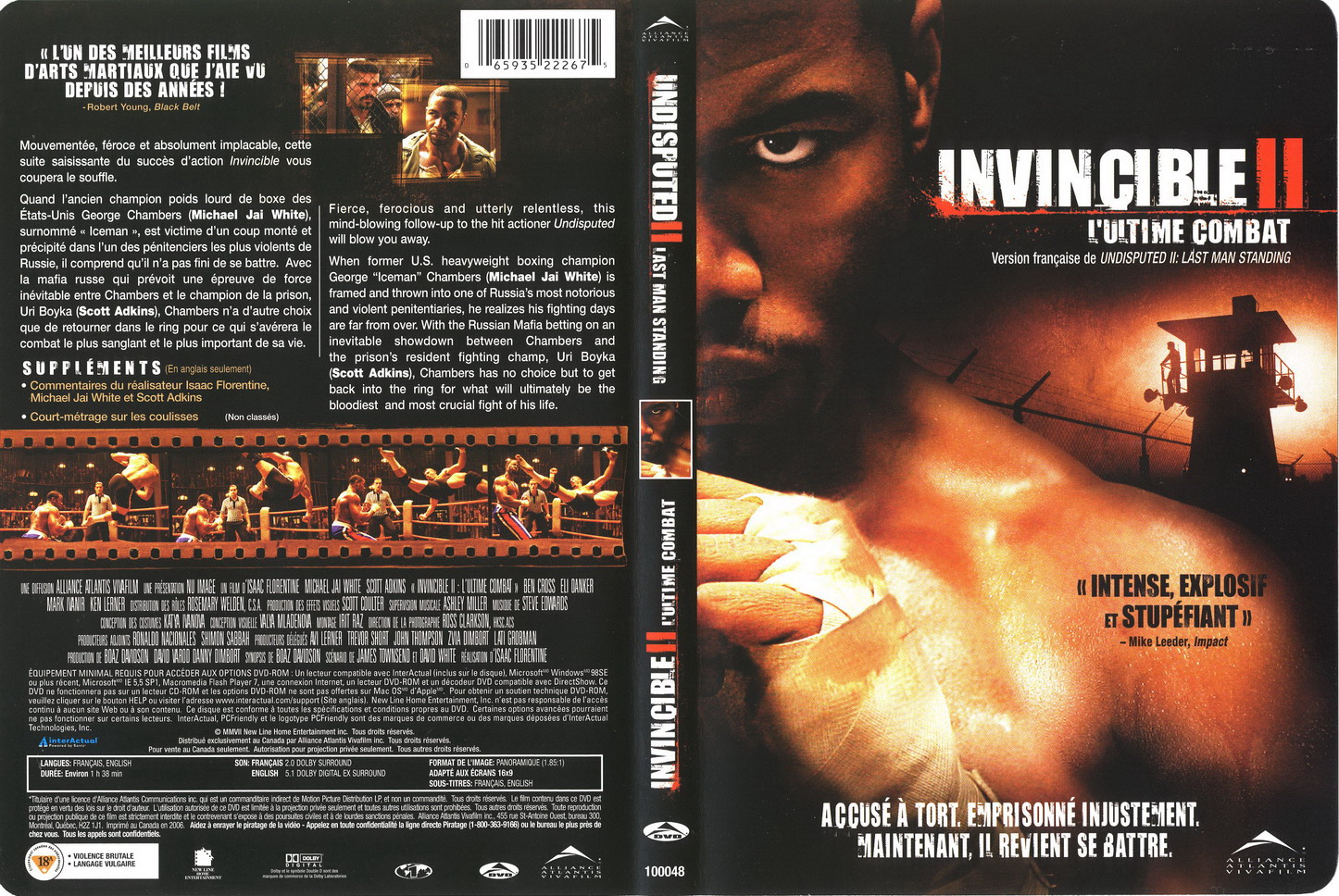Jaquette DVD Invincible 2 L