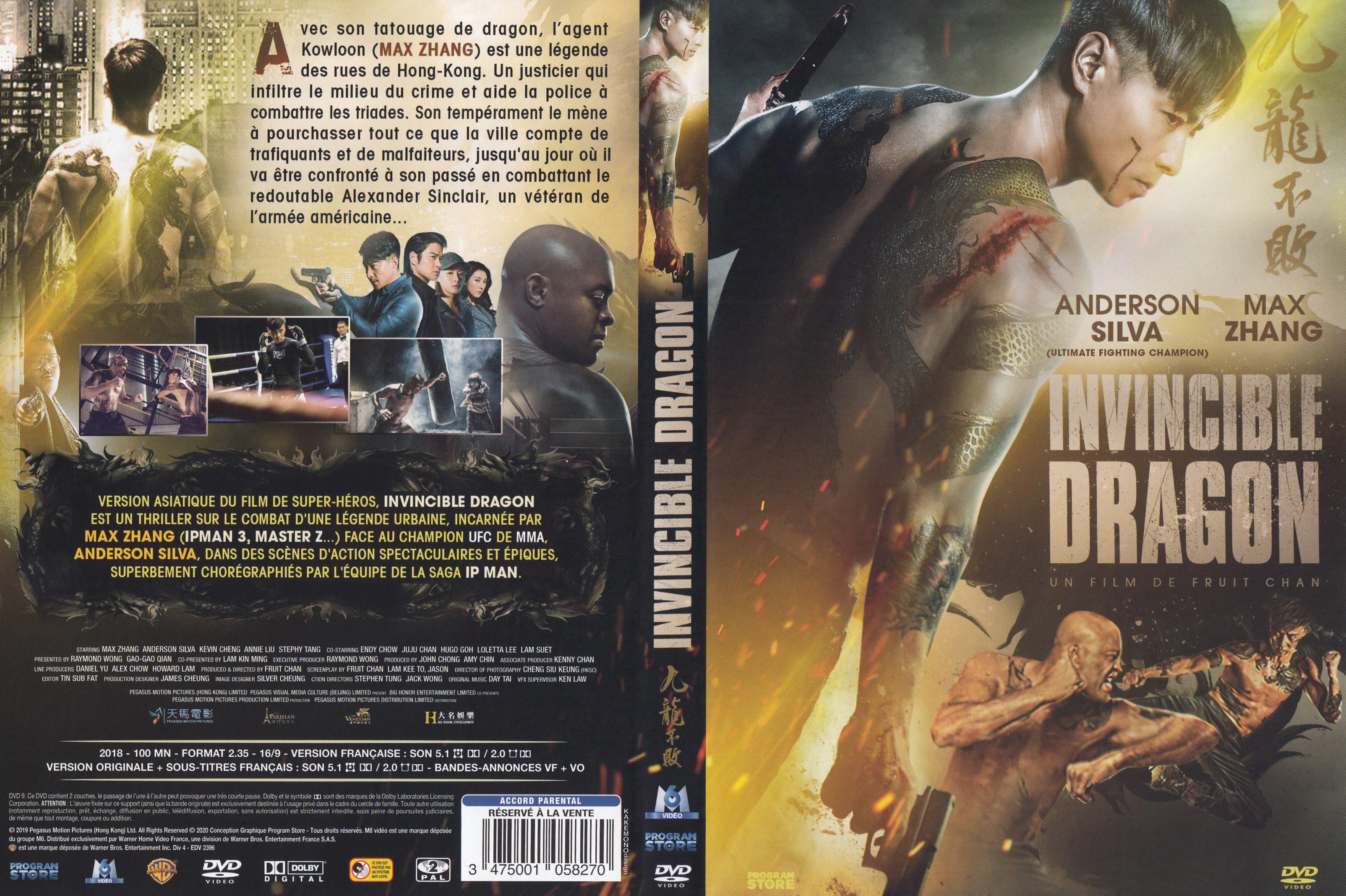 Jaquette DVD Invincible dragon