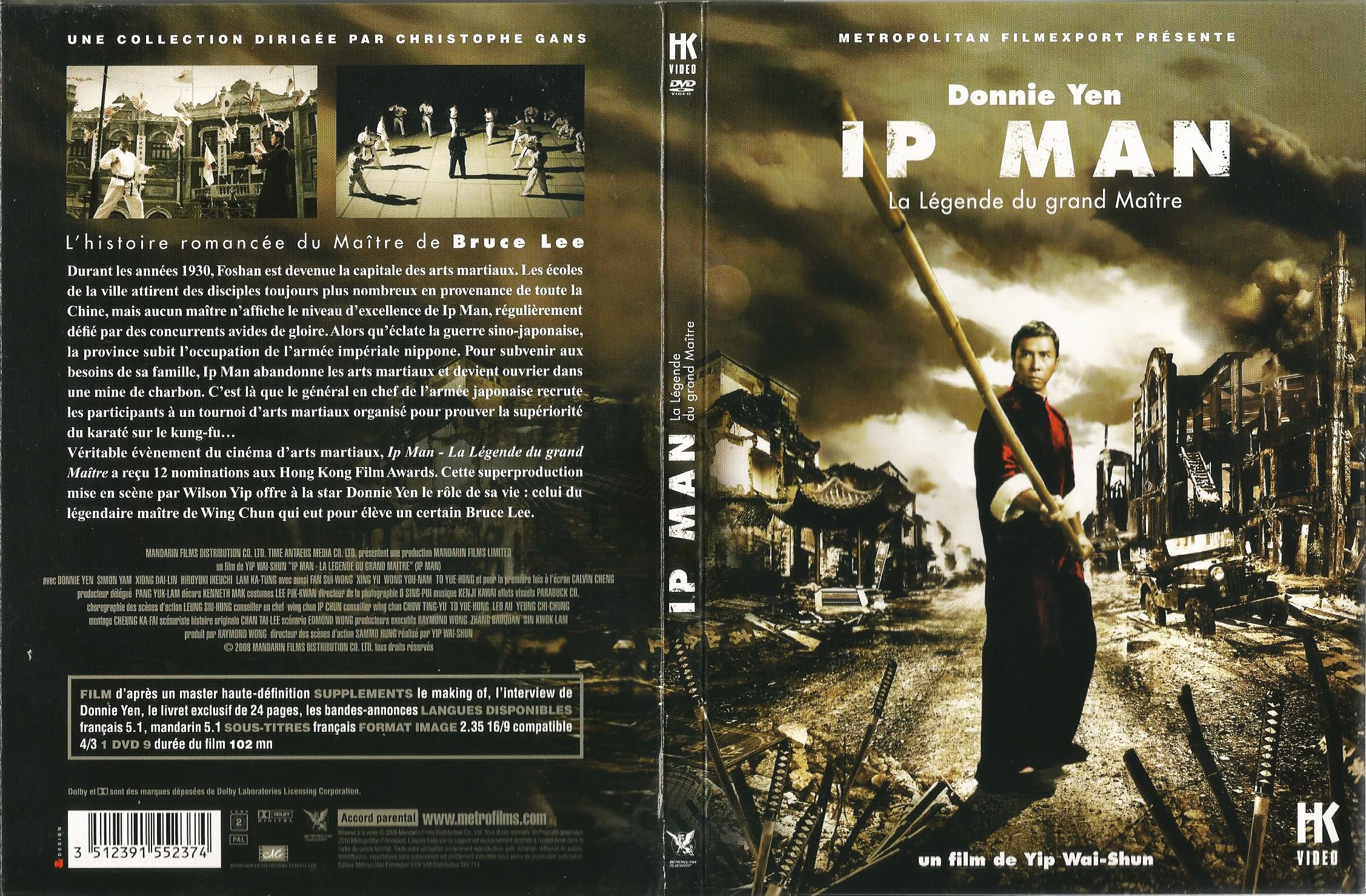 Jaquette DVD Ip Man 
