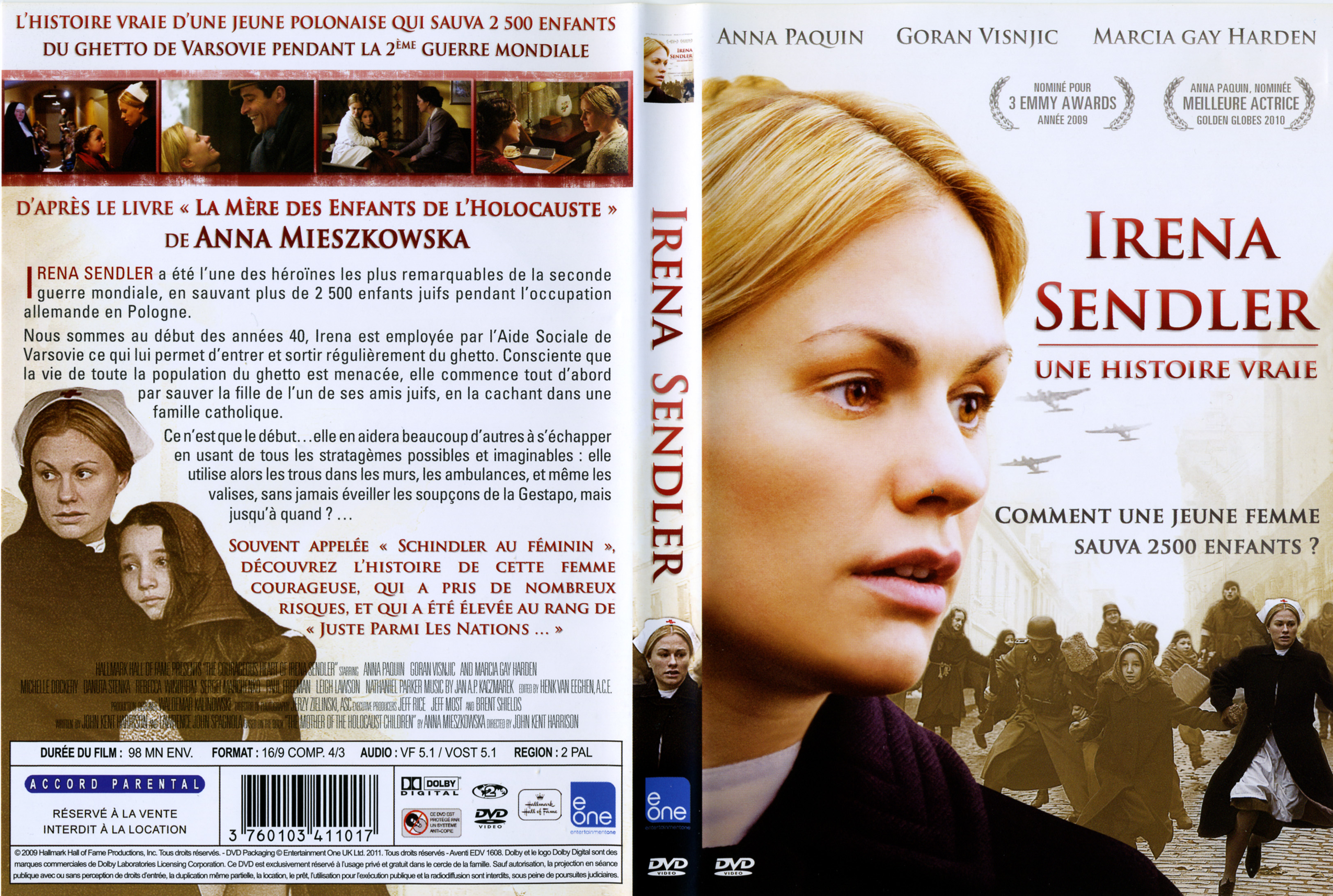 Jaquette DVD Irena Sendler